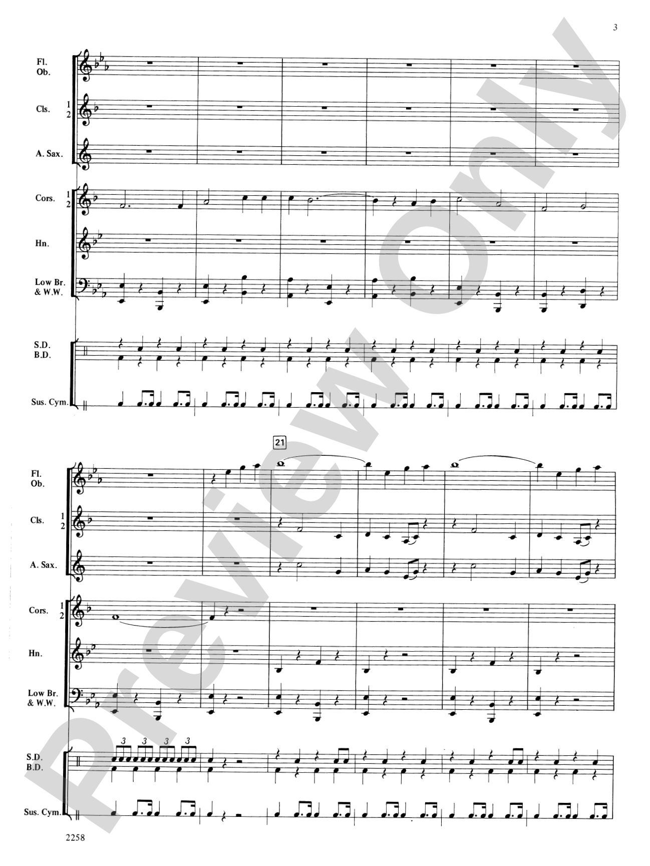 When the Saints Go Marching In: Concert Band Conductor Score & Parts