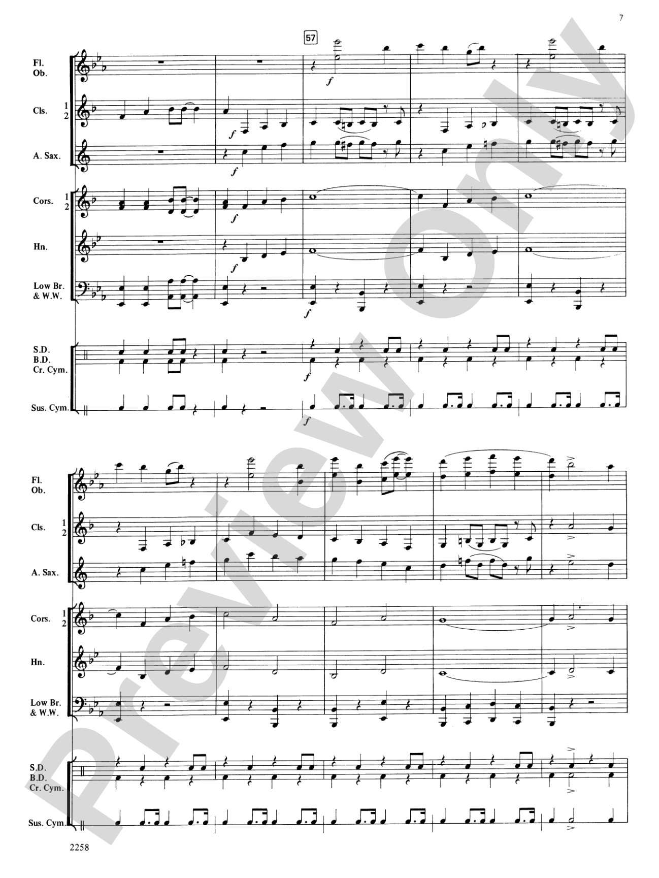 When the Saints Go Marching In: Concert Band Conductor Score & Parts