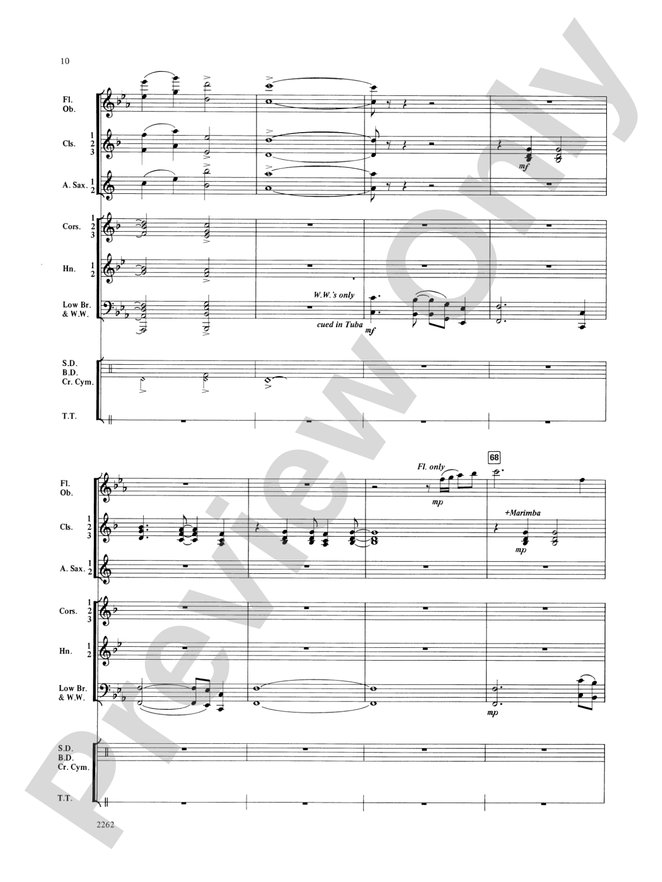 Wood County Celebration: Concert Band Conductor Score & Parts