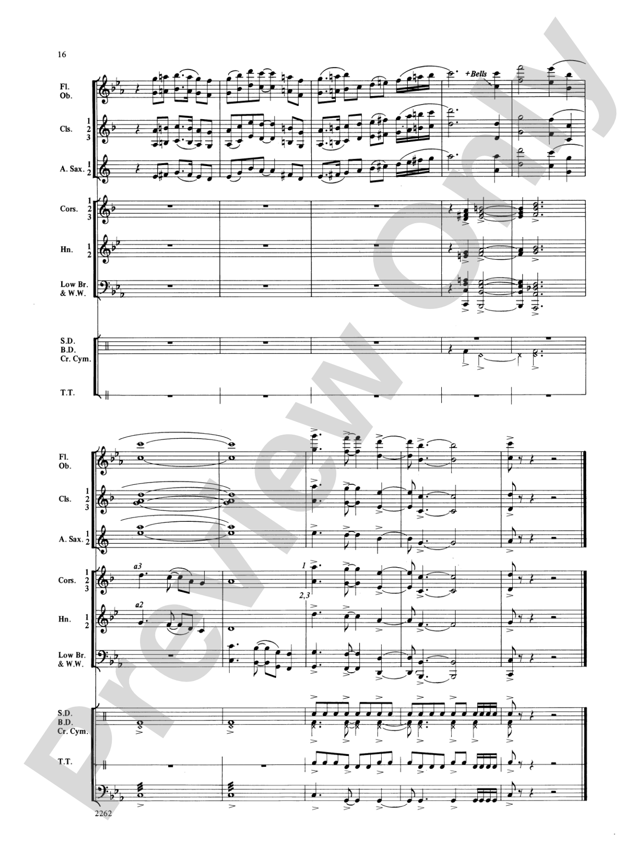 Wood County Celebration: Concert Band Conductor Score & Parts
