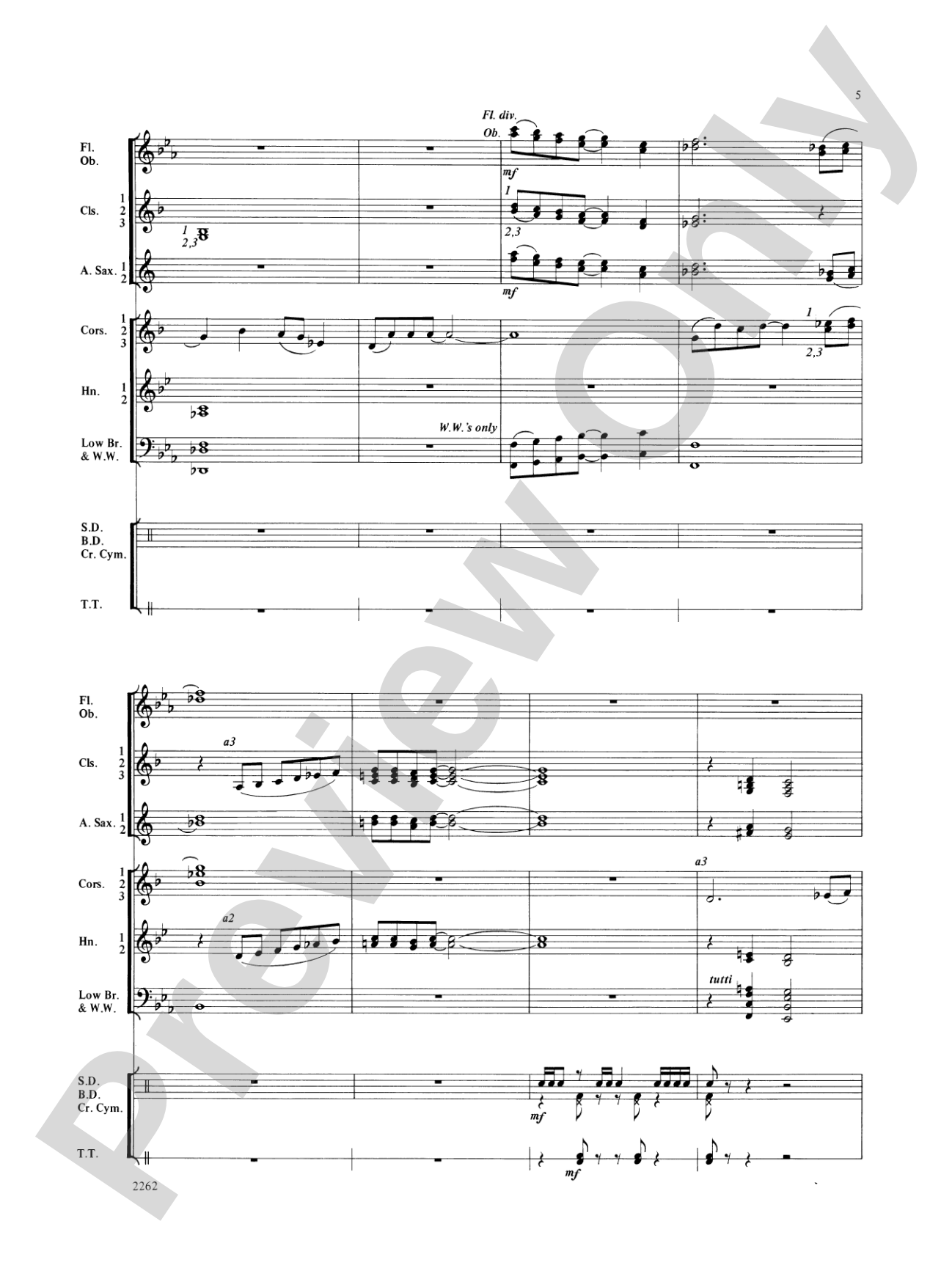 Wood County Celebration: Concert Band Conductor Score & Parts