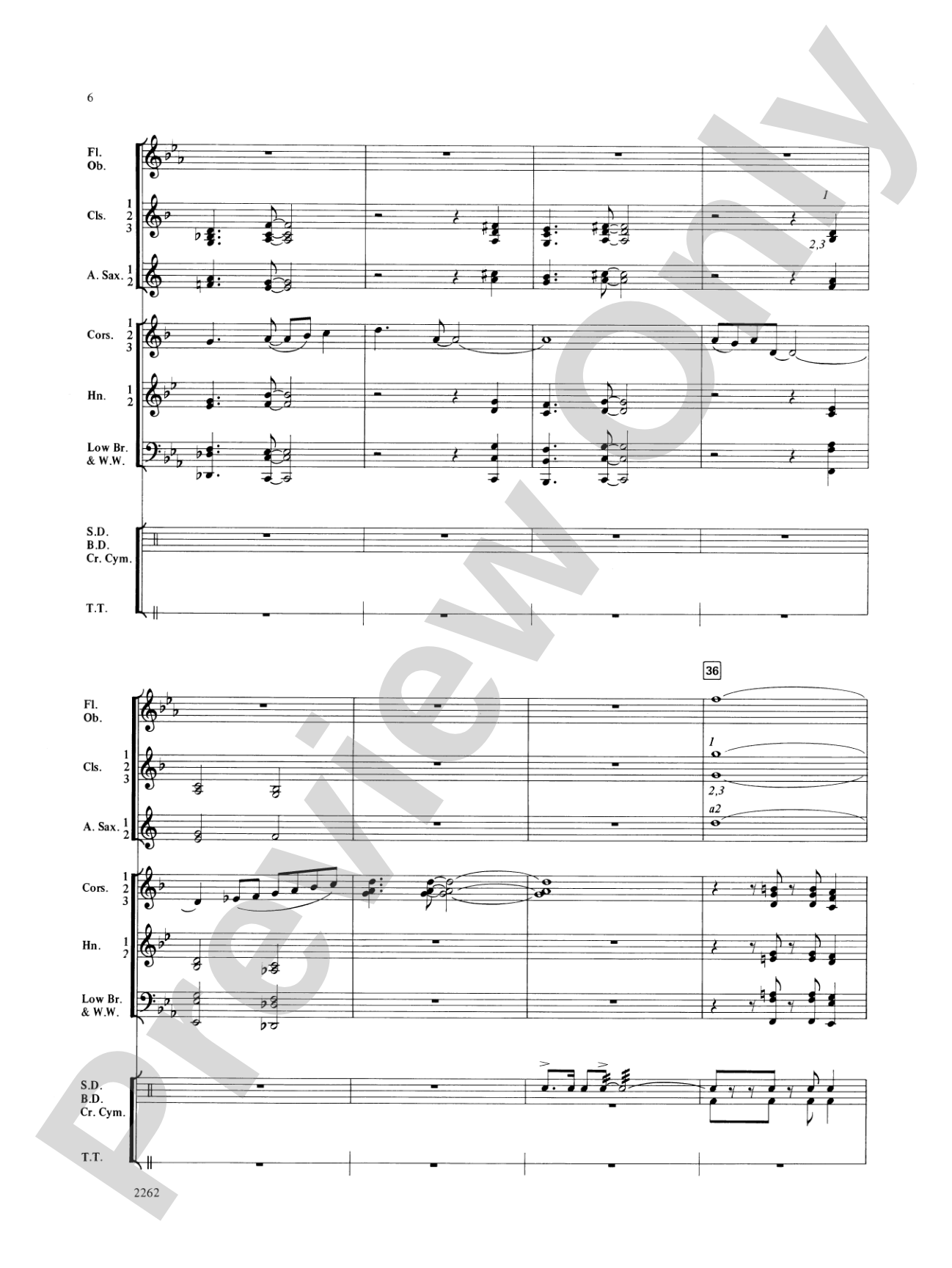 Wood County Celebration: Concert Band Conductor Score & Parts