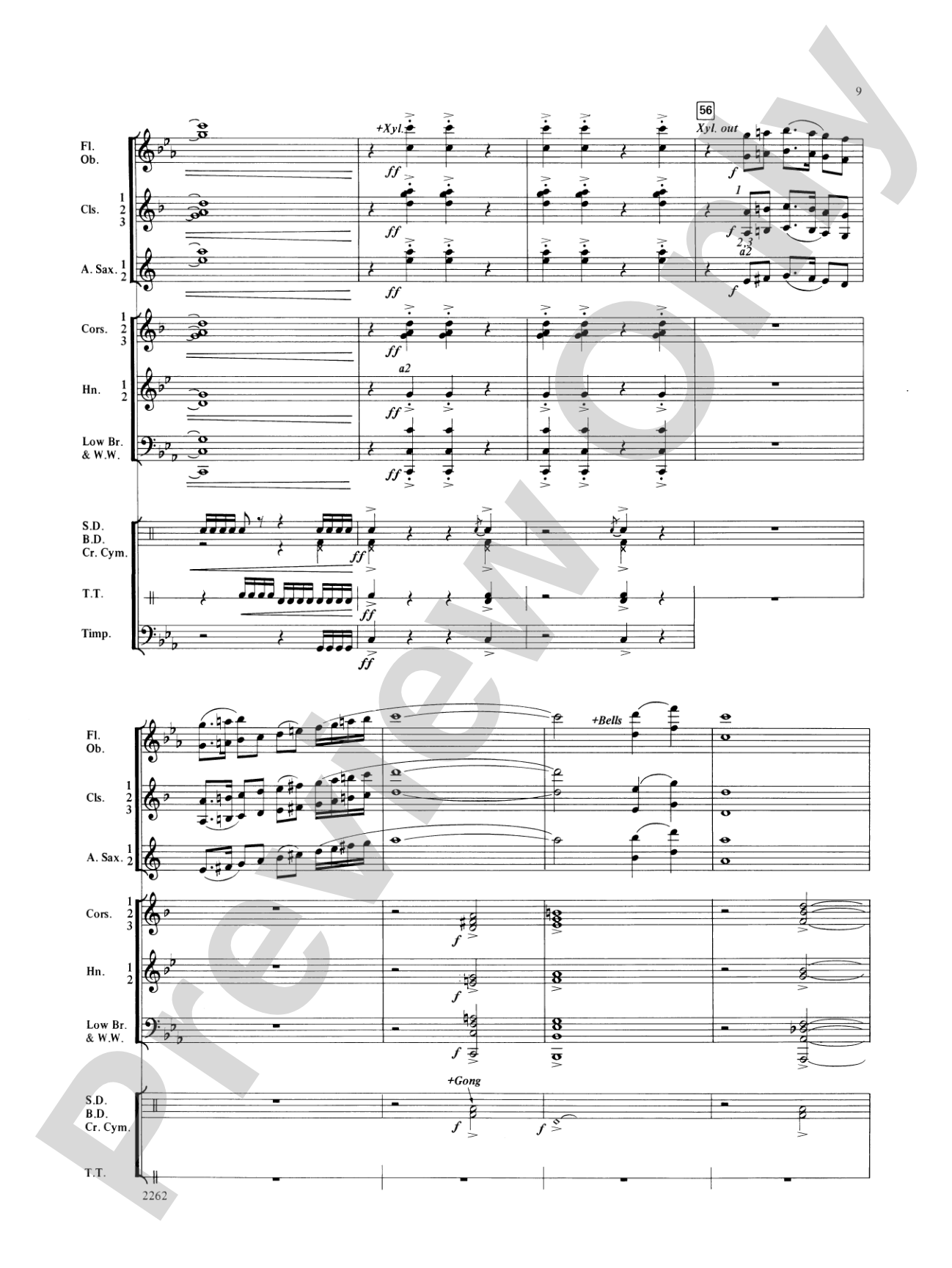 Wood County Celebration: Concert Band Conductor Score & Parts