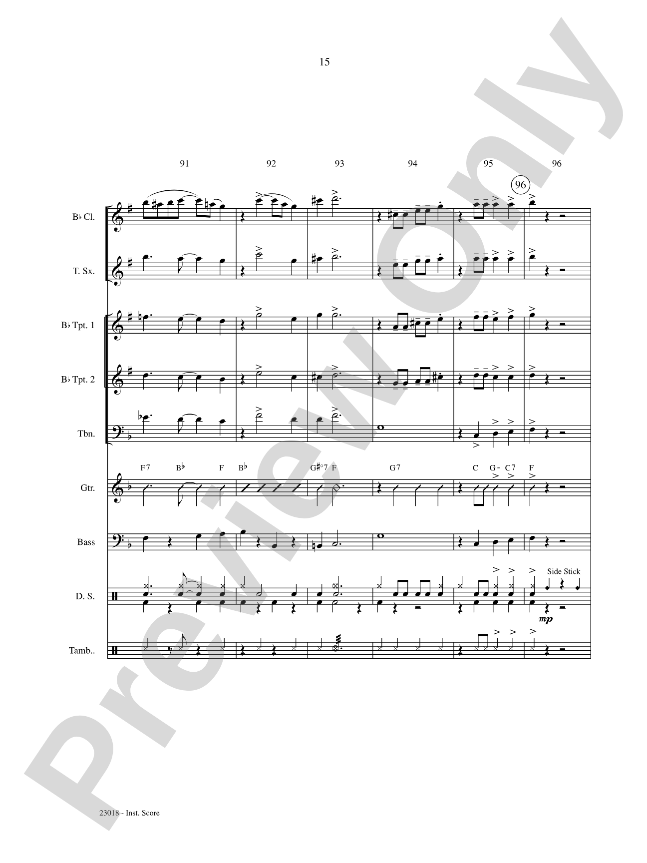 Swing Low, Sing Low: Choral SoundPax