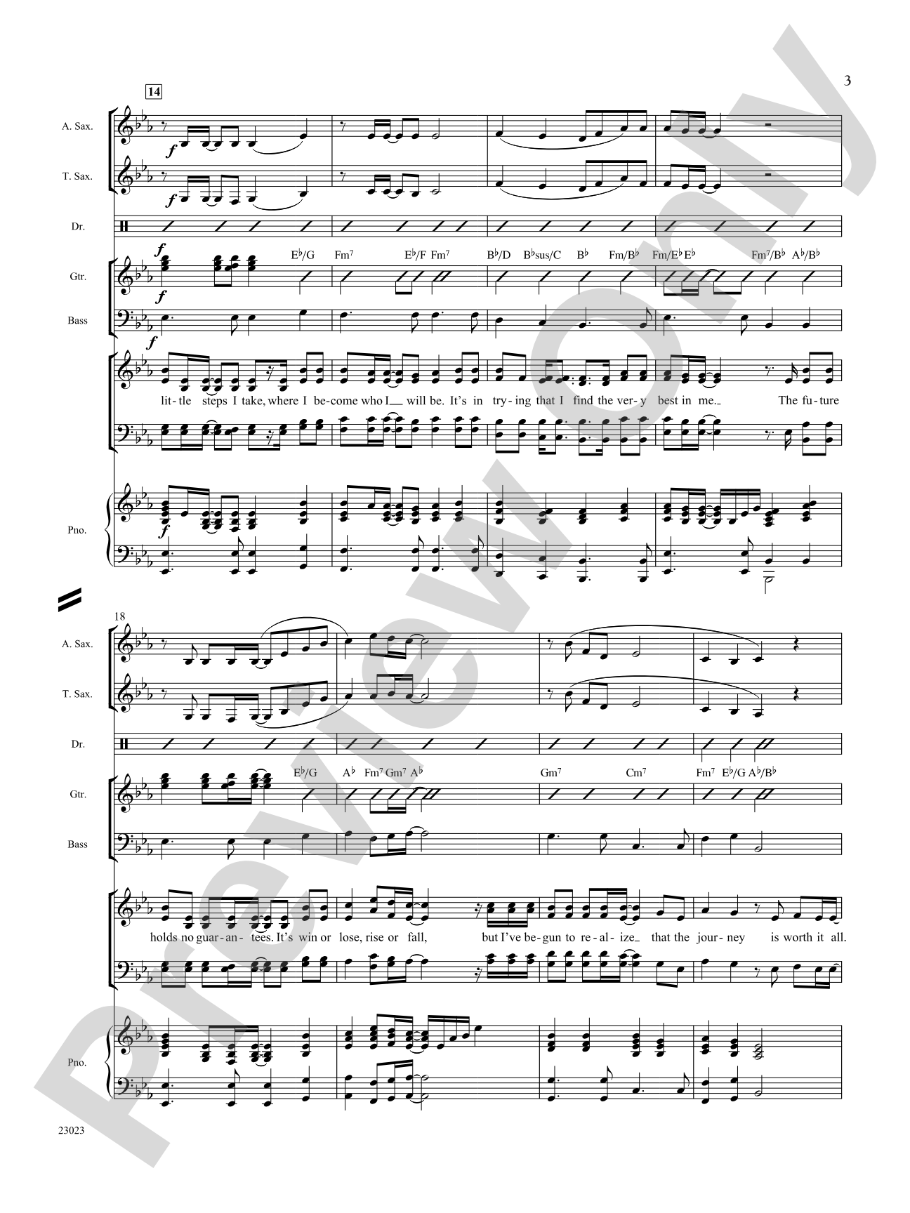 The Journey: Score: Choral SoundPax