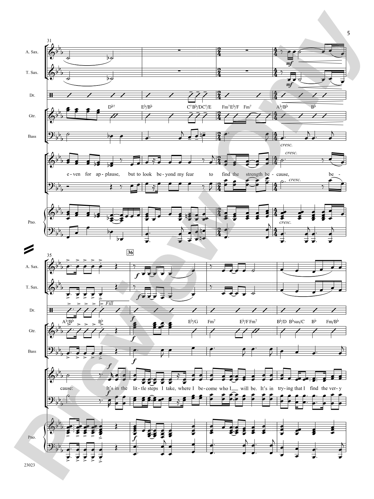 The Journey: Score: Choral SoundPax