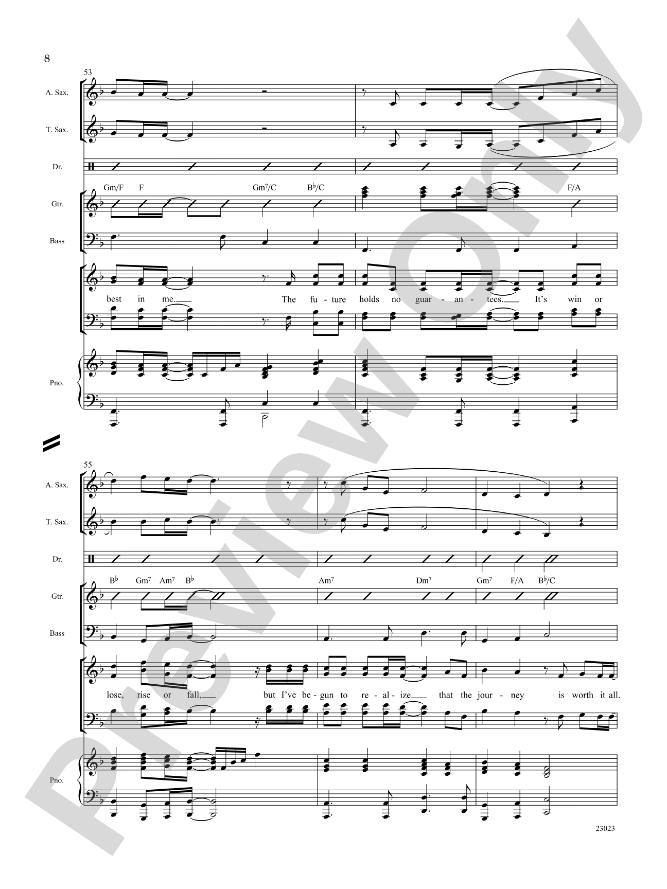 The Journey: Score: Choral SoundPax