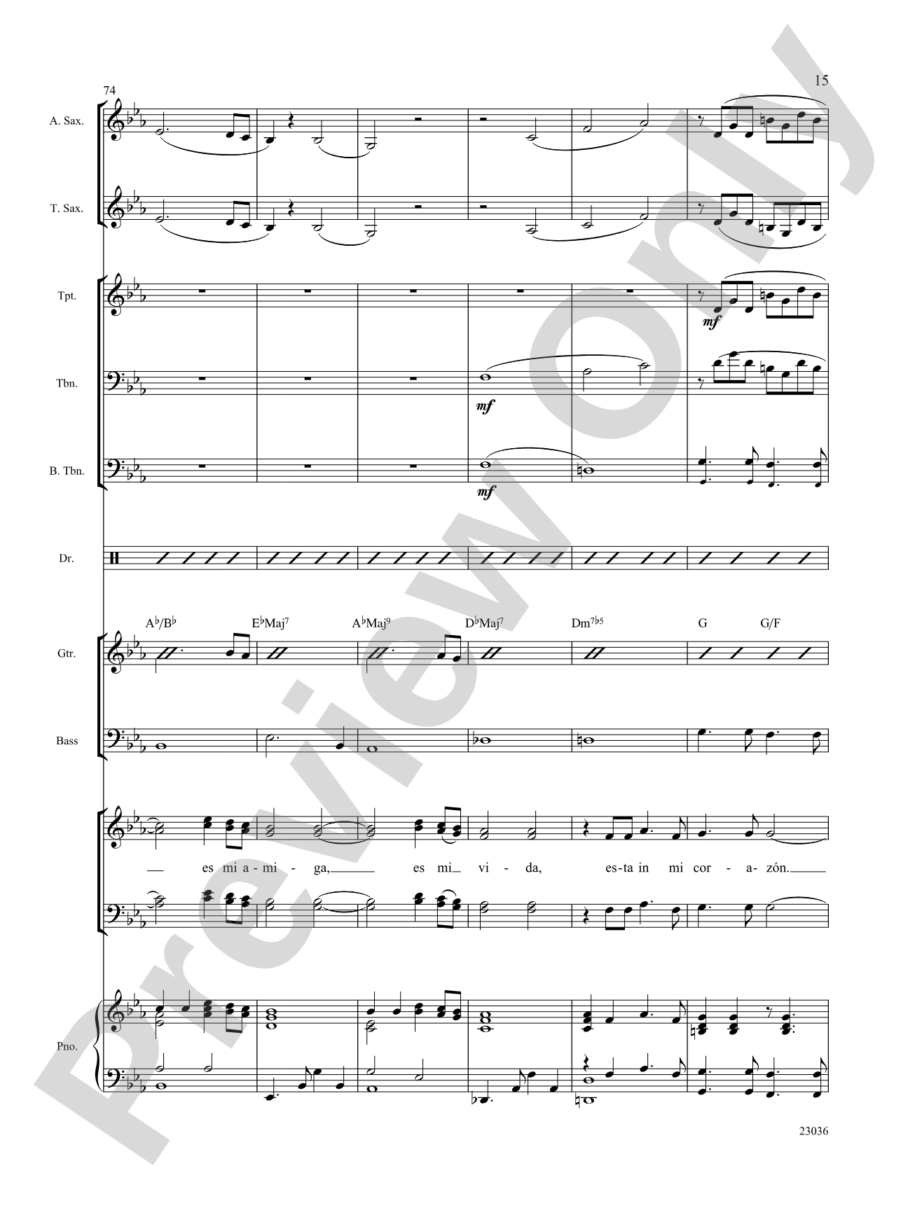 El Ritmo de la Noche (The Rhythm of the Night): Choral SoundPax