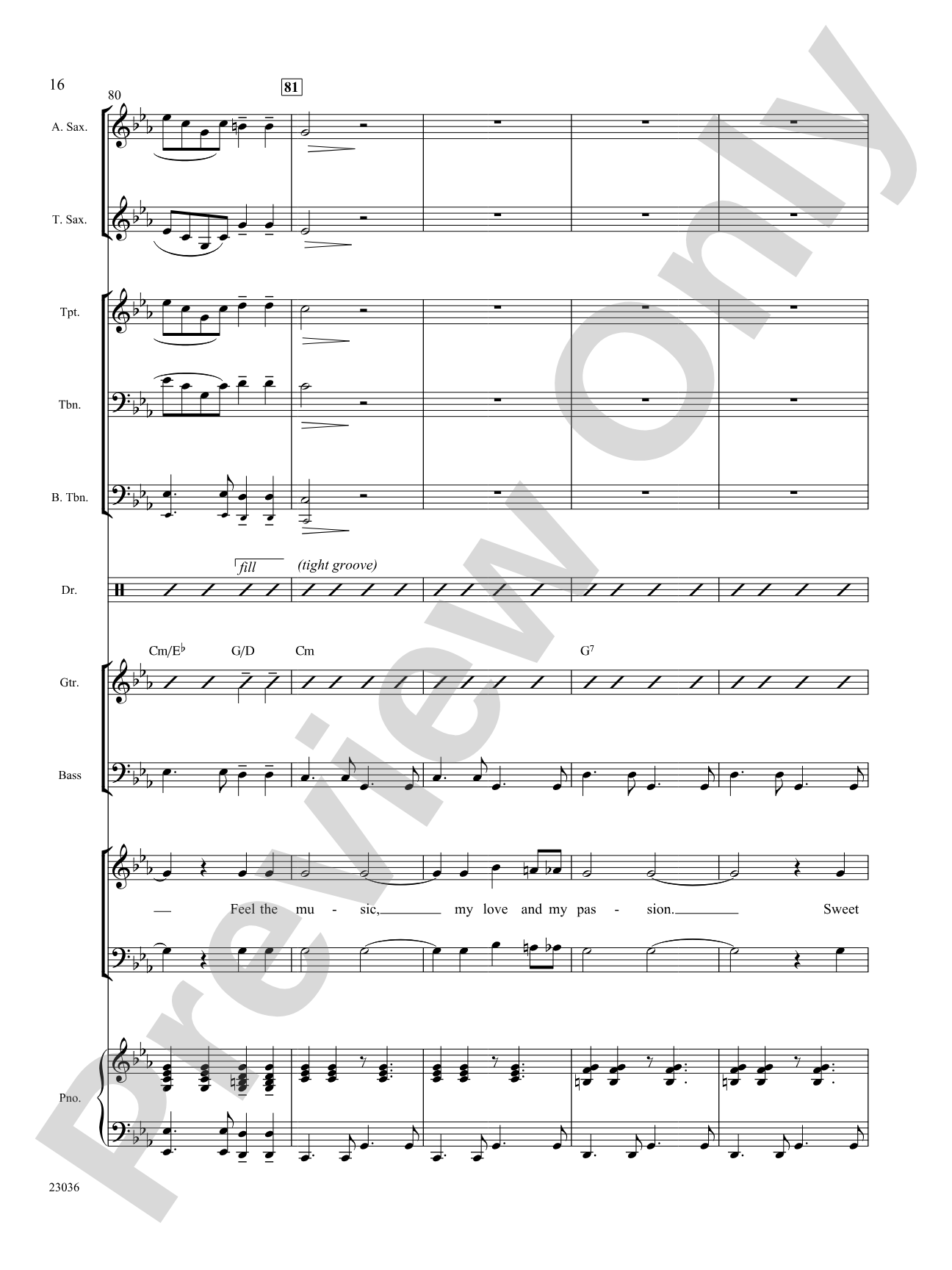 El Ritmo de la Noche (The Rhythm of the Night): Choral SoundPax