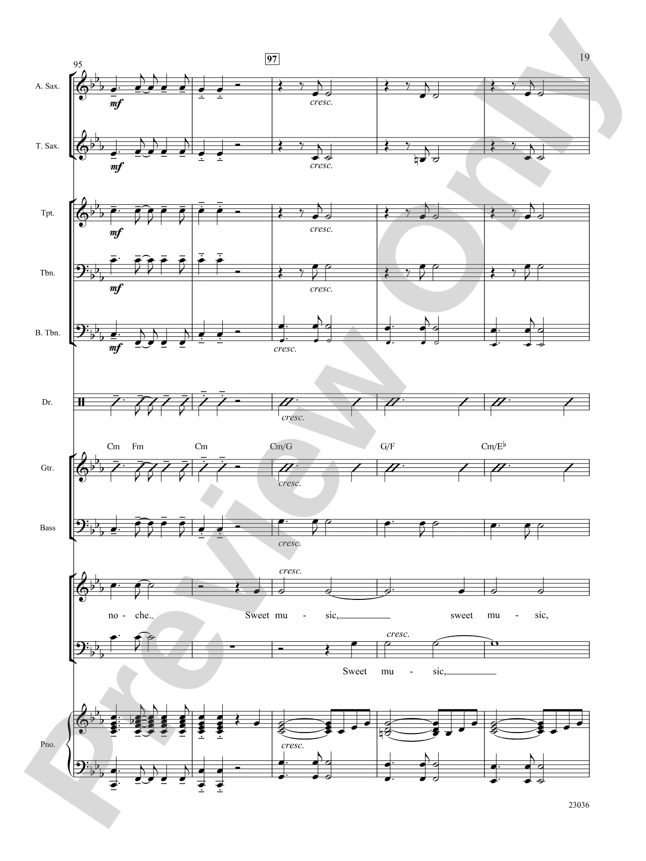 El Ritmo de la Noche (The Rhythm of the Night): Choral SoundPax