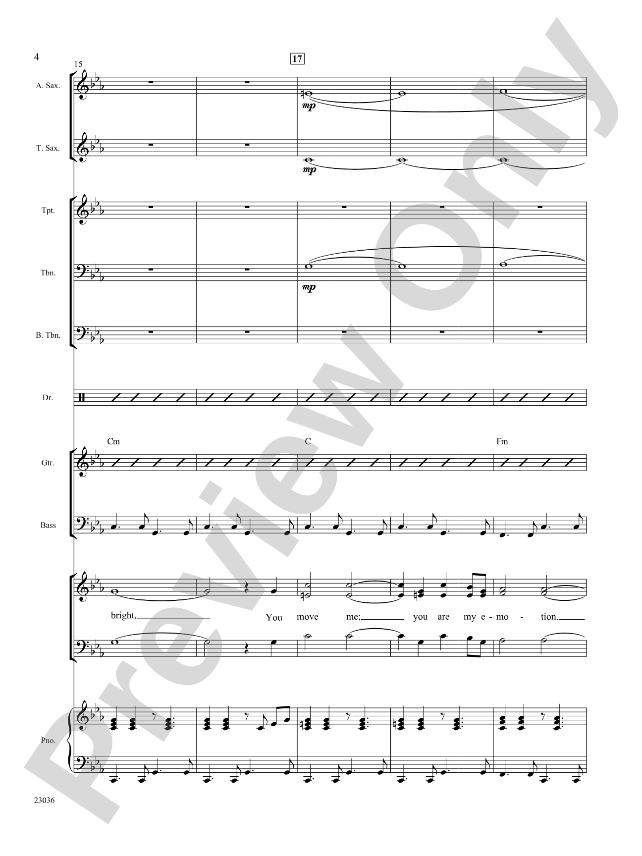 El Ritmo de la Noche (The Rhythm of the Night): Choral SoundPax