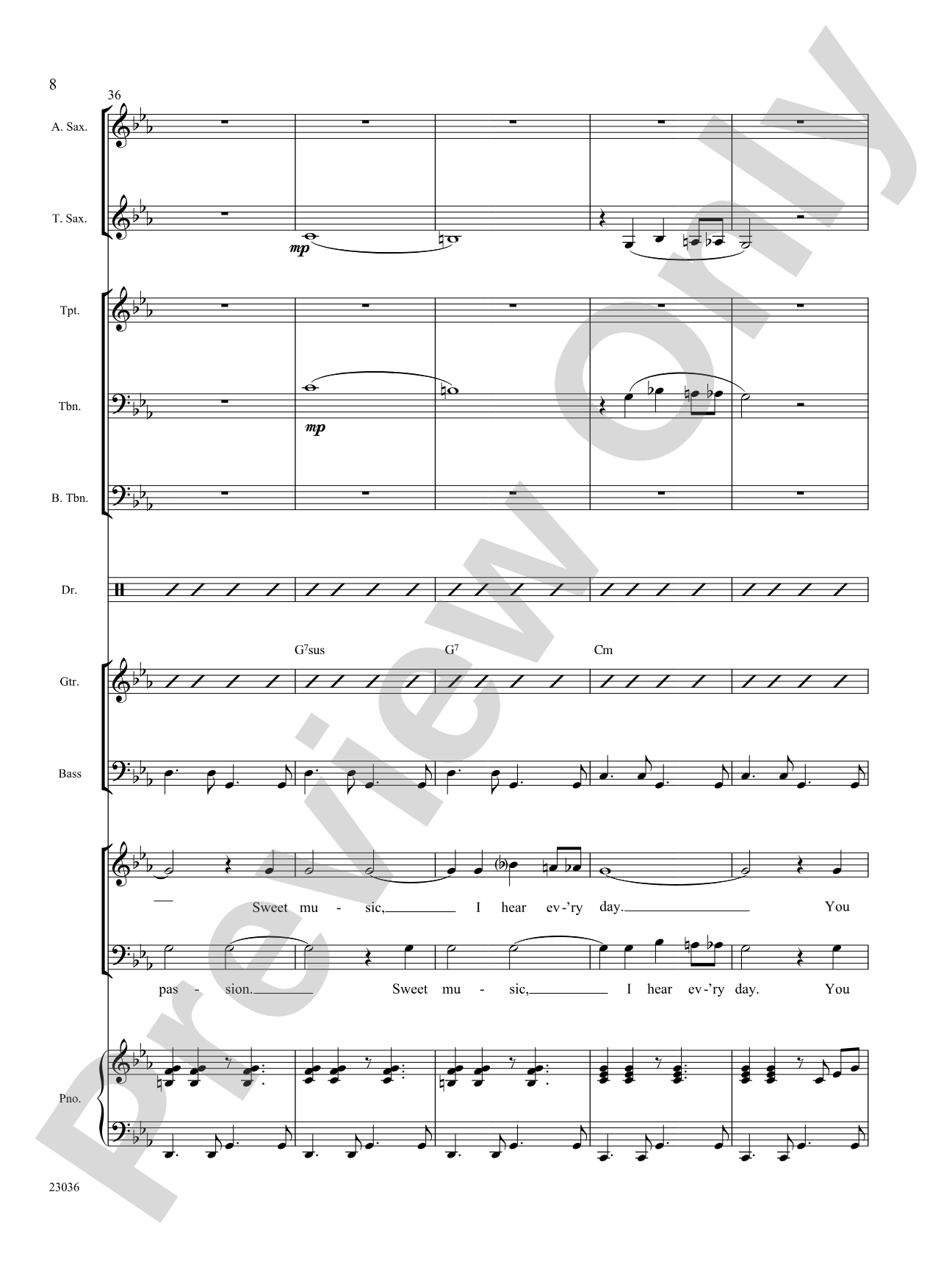 El Ritmo de la Noche (The Rhythm of the Night): Choral SoundPax