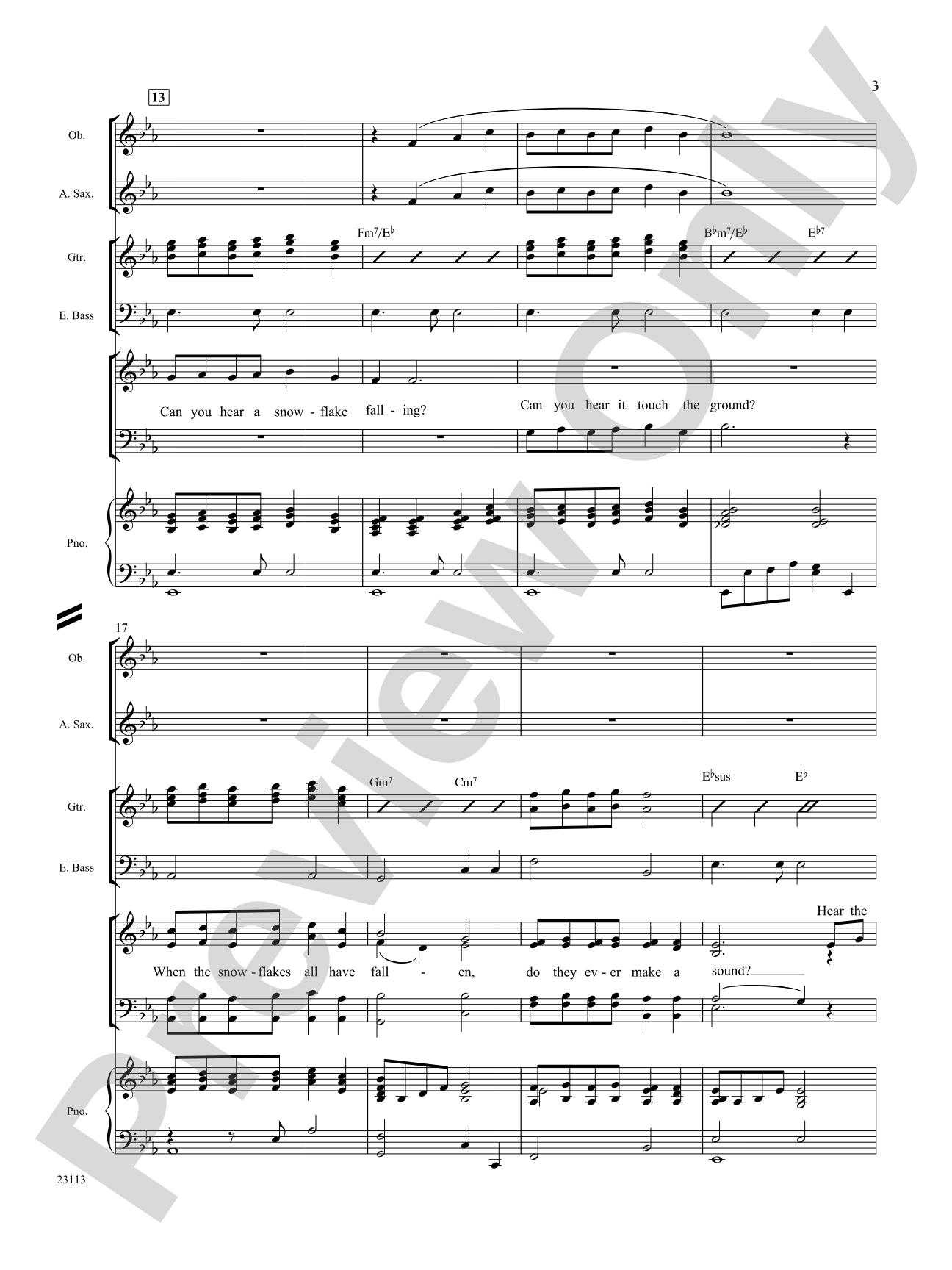The Sound of Winter: Choral SoundPax