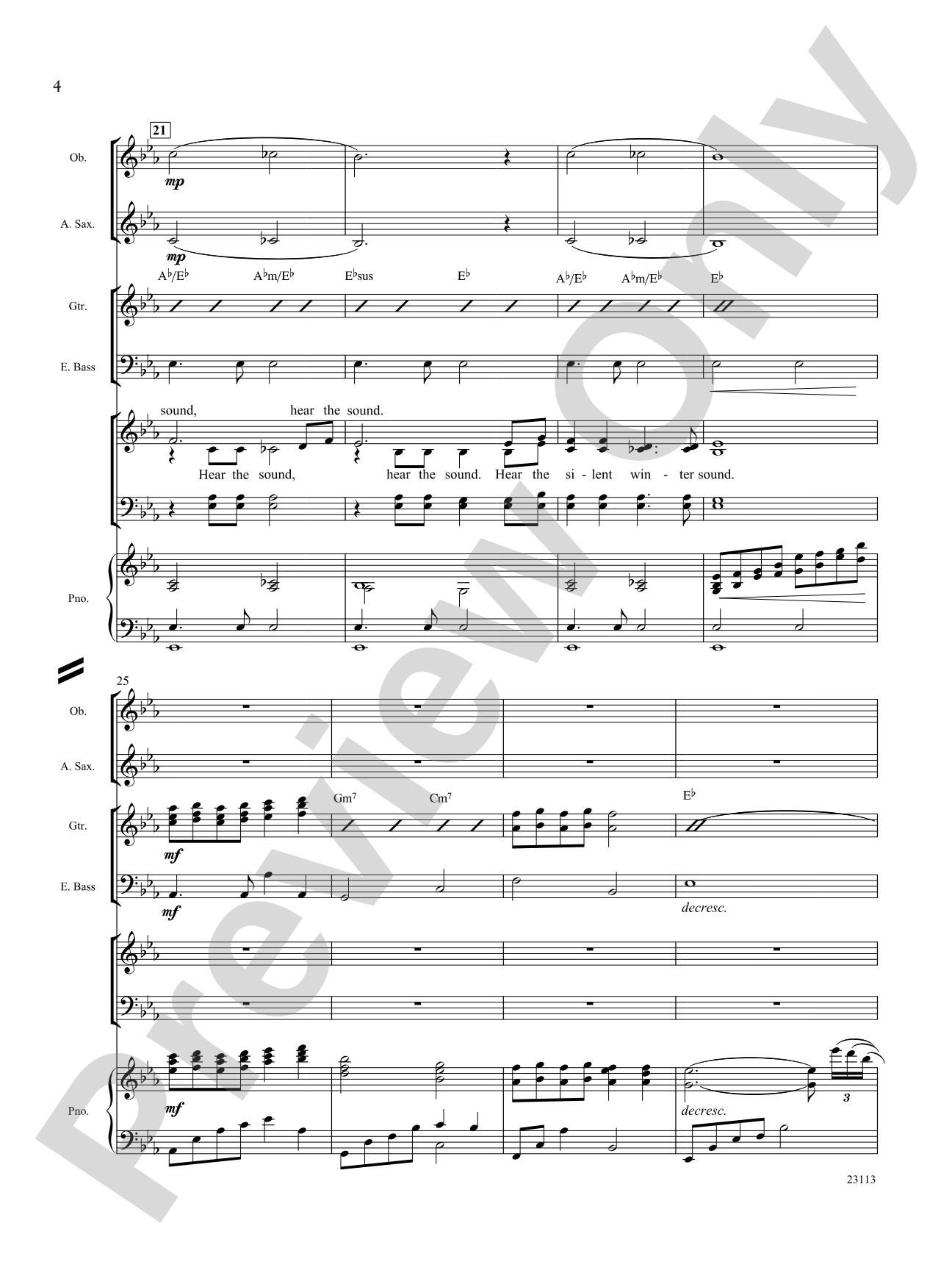 The Sound of Winter: Choral SoundPax
