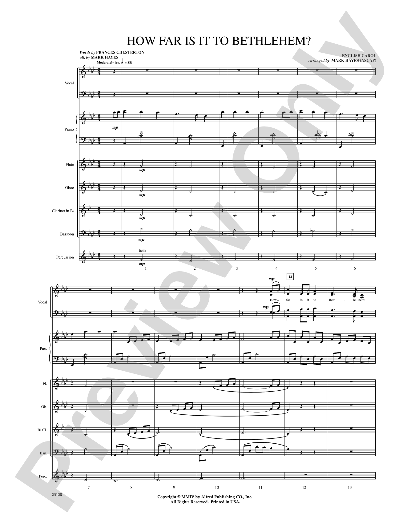 How Far Is It to Bethlehem?: Choral SoundPax