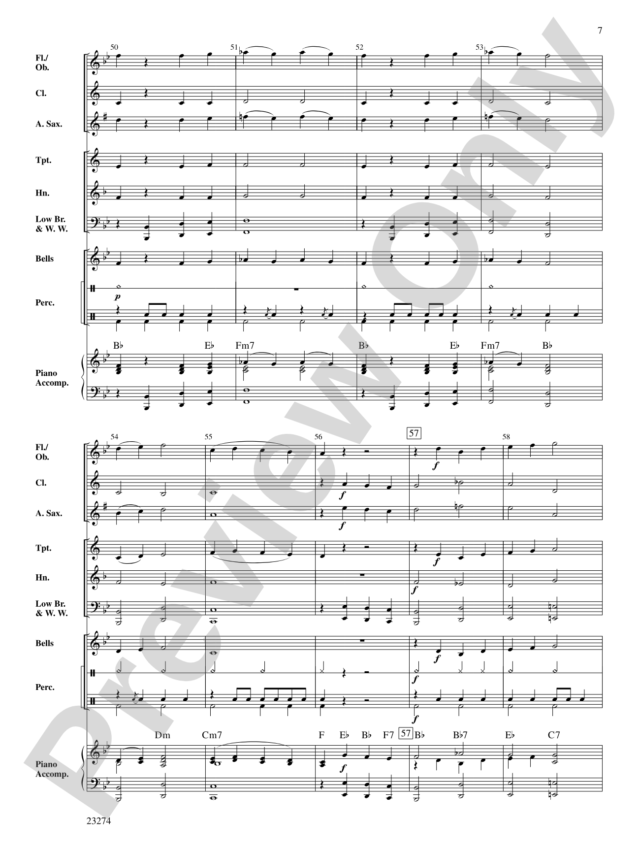 New Orleans Strut: Concert Band Conductor Score & Parts