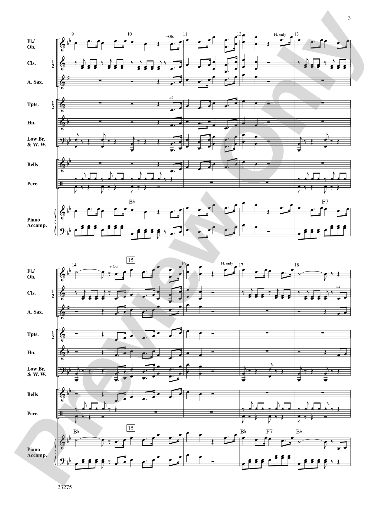 A Mozart Mix: Concert Band Conductor Score & Parts