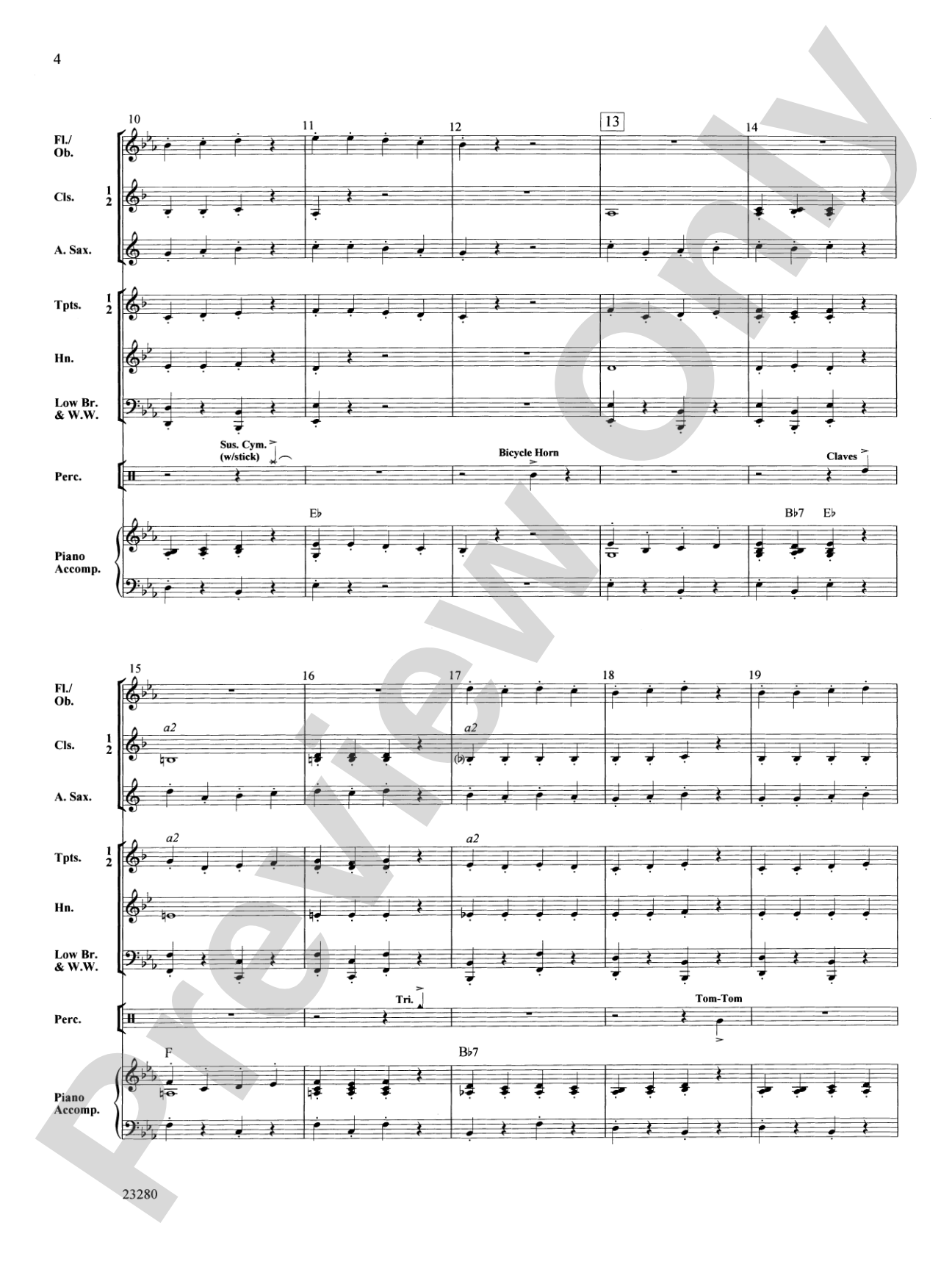 One-Hit Wonders: Concert Band Conductor Score & Parts