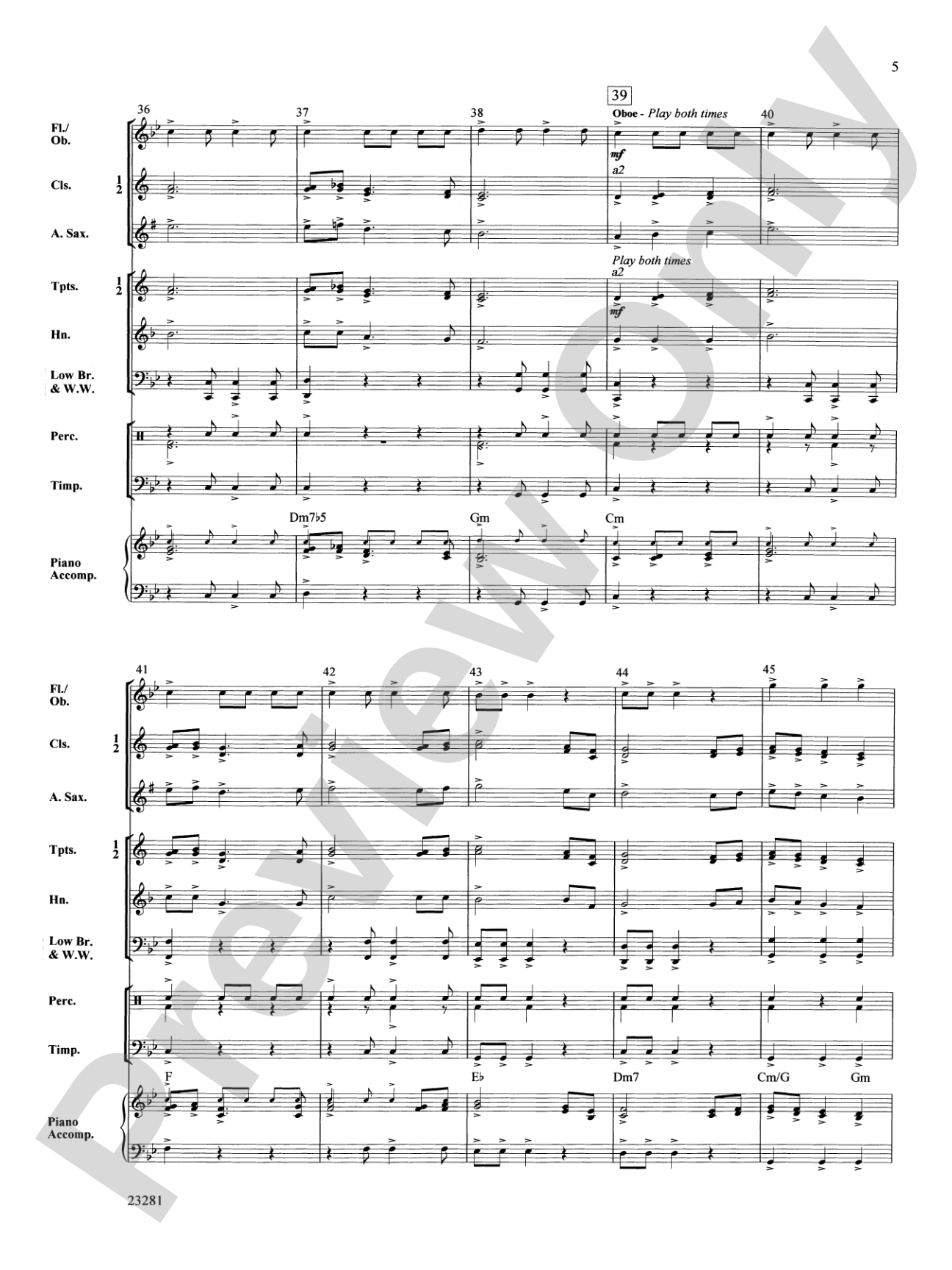 Chant and Ceremony: Concert Band Conductor Score & Parts