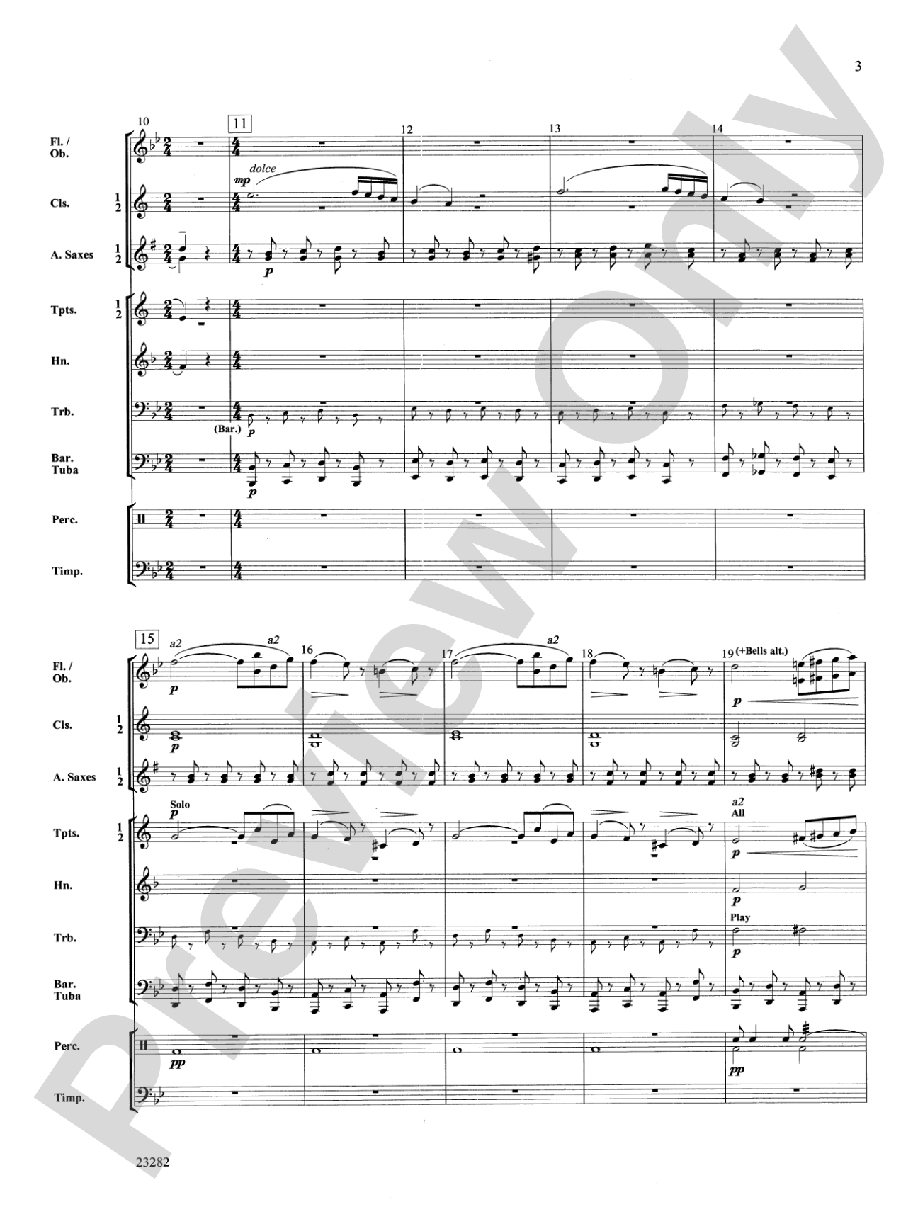The Barber of Seville: Concert Band Conductor Score & Parts