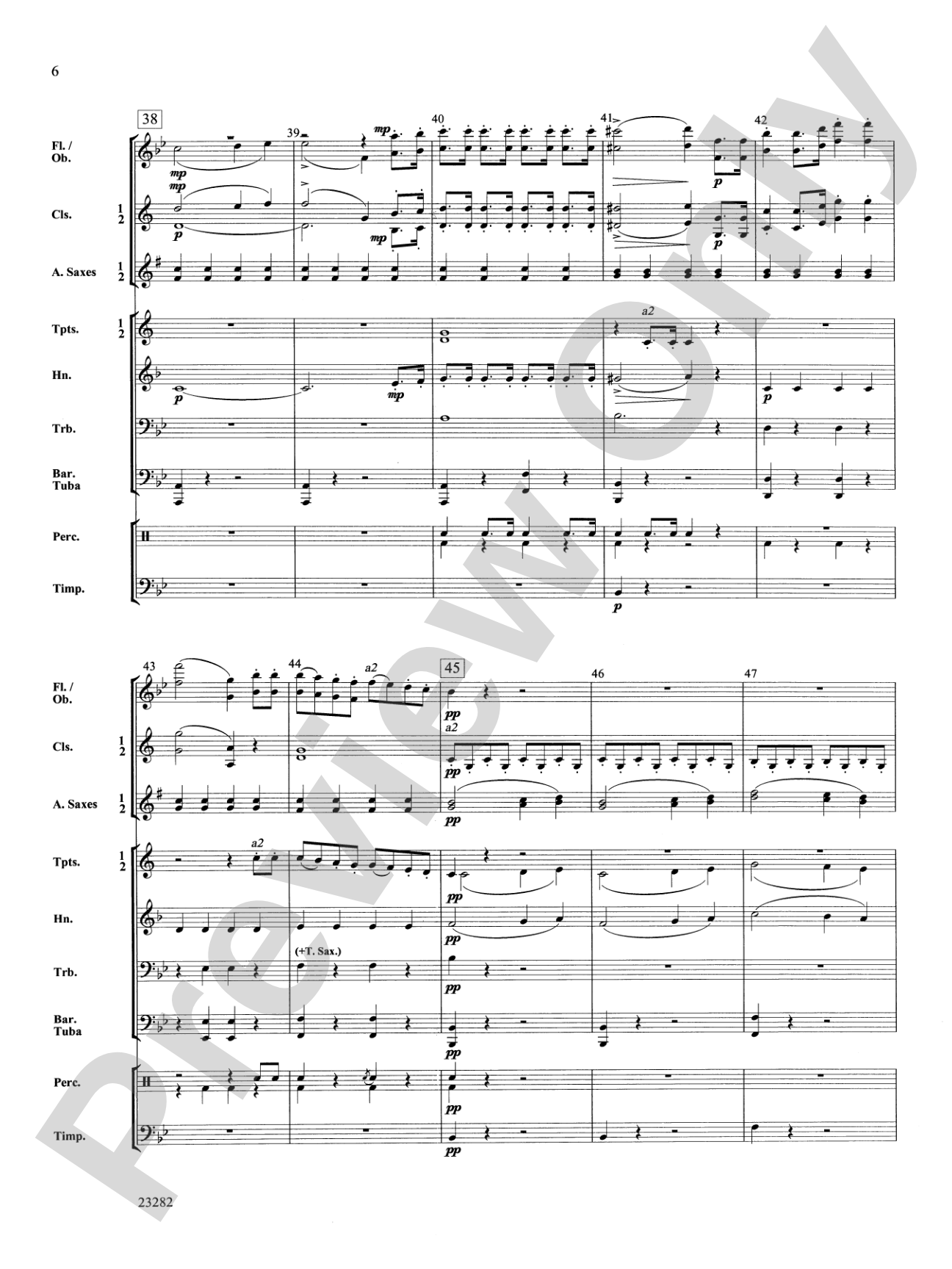 The Barber of Seville: Concert Band Conductor Score & Parts