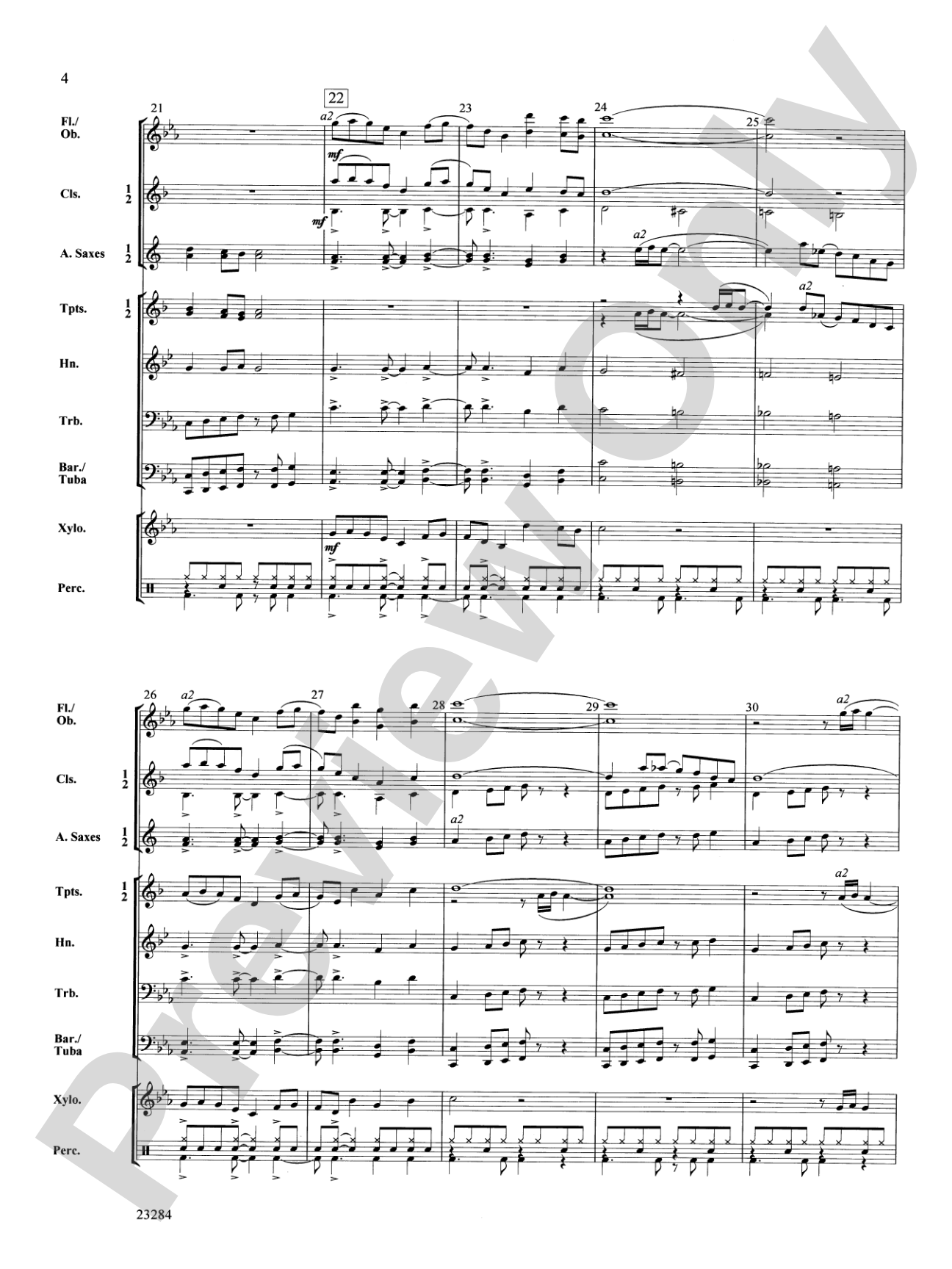 Rock Quest: Concert Band Conductor Score & Parts