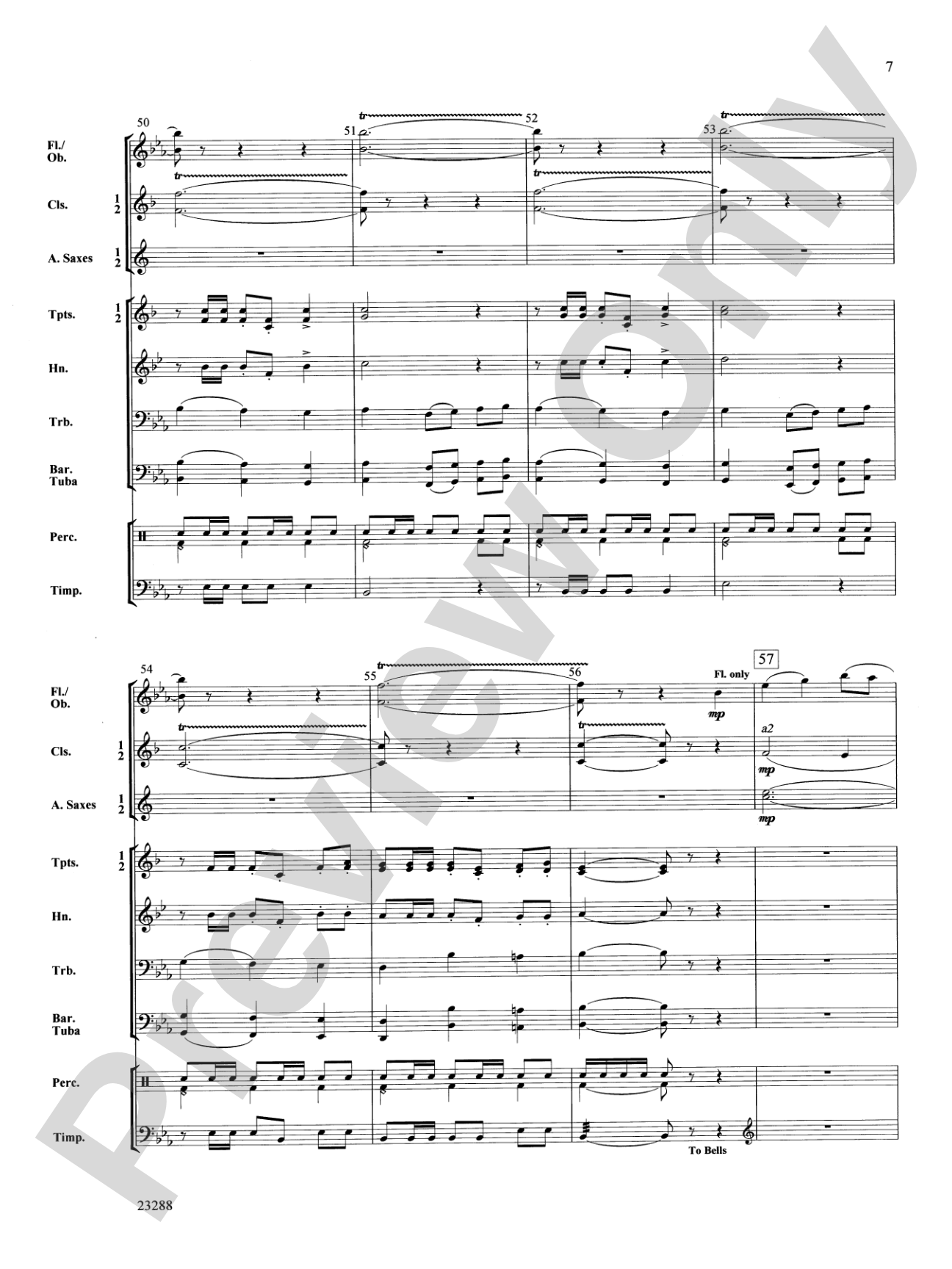 The Ash Grove: Score