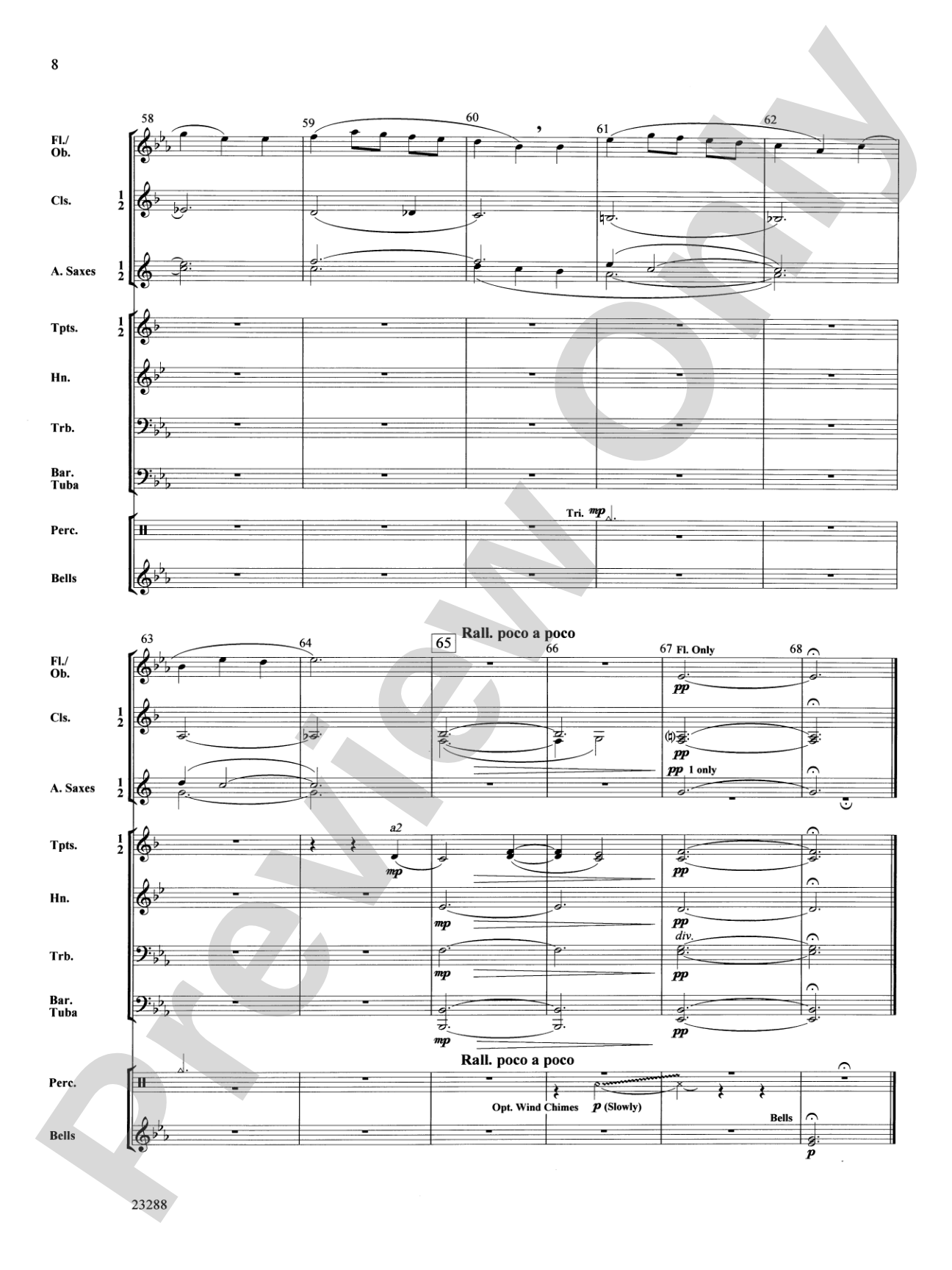 The Ash Grove: Score