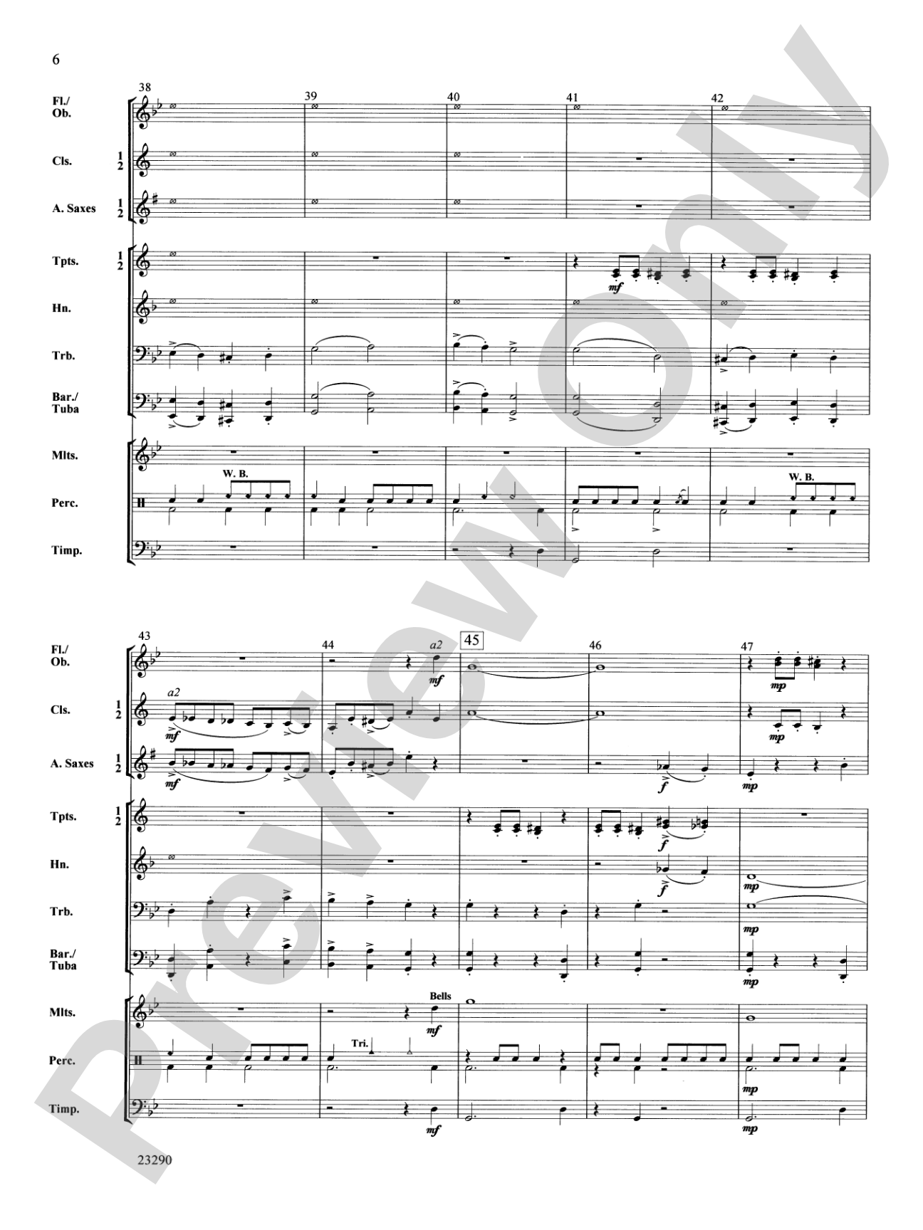 The Monster Under the Bed: Concert Band Conductor Score & Parts
