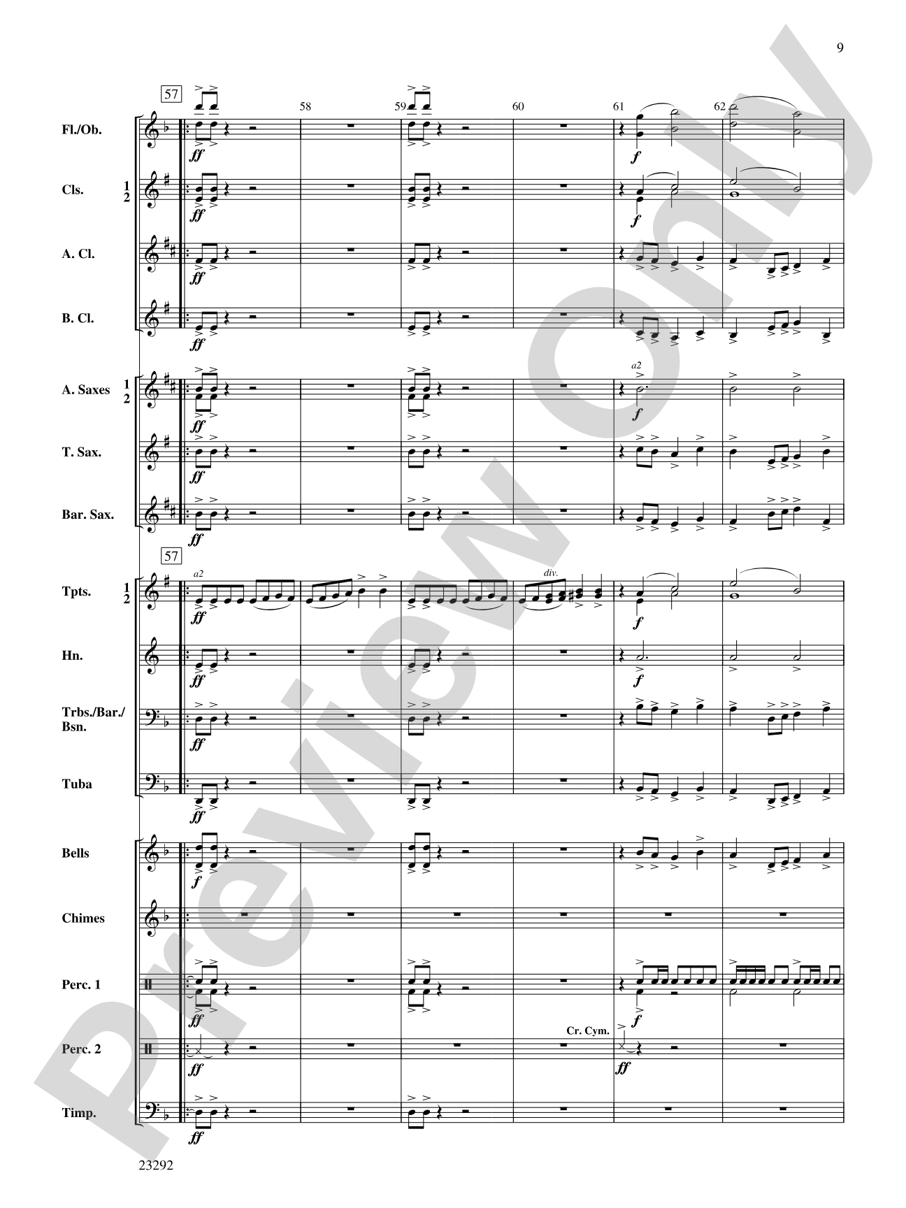 Castles and Dragons: Concert Band Conductor Score & Parts
