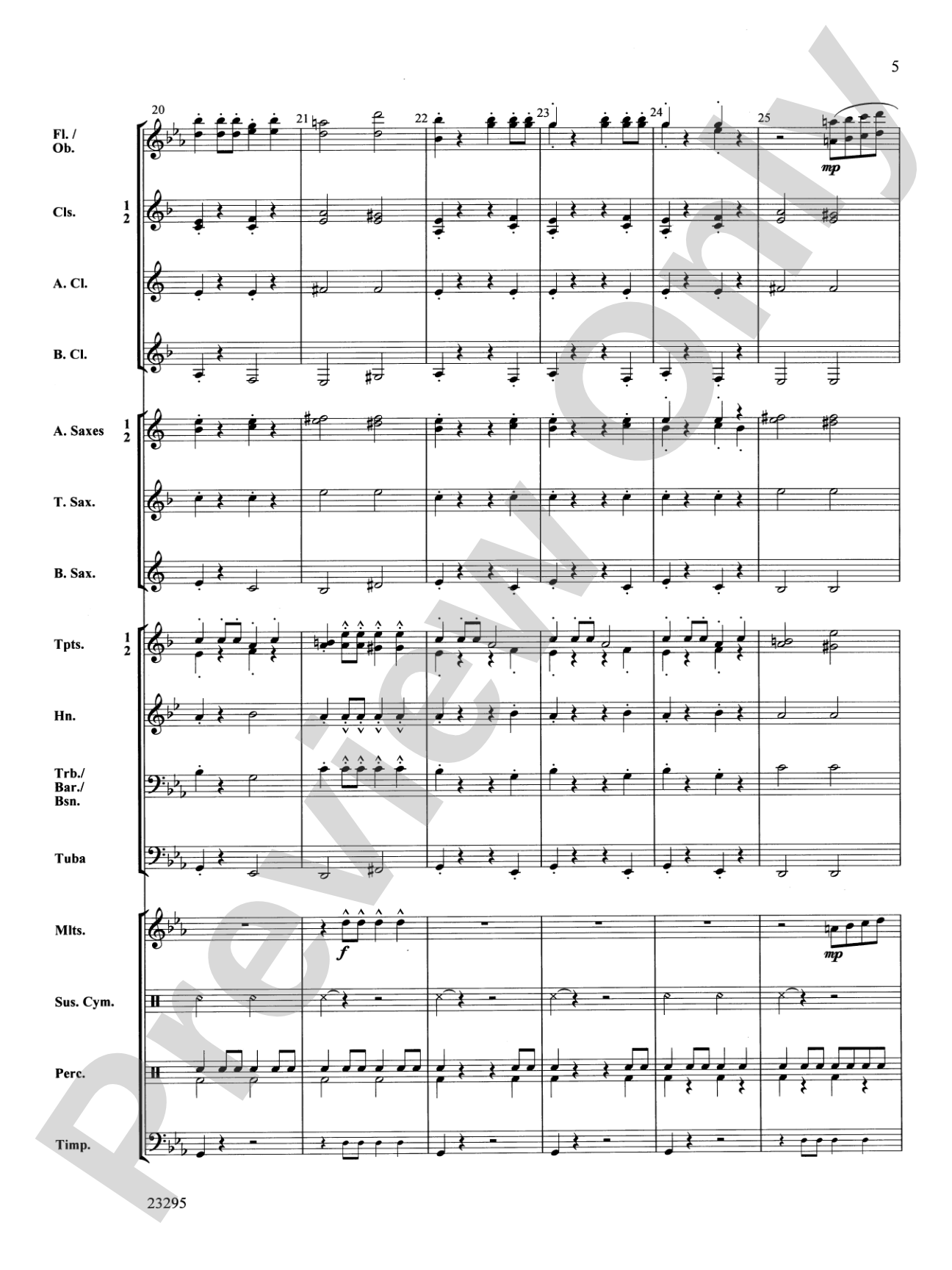 Stormchasers: Concert Band Conductor Score & Parts