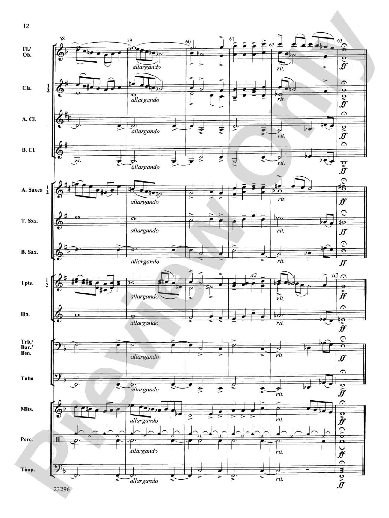 An Angel Fantasie: Concert Band Conductor Score & Parts