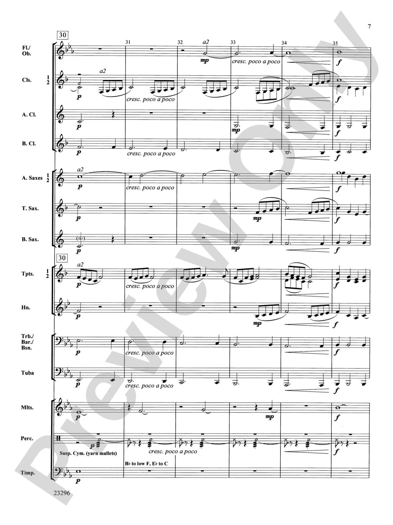 An Angel Fantasie: Concert Band Conductor Score & Parts