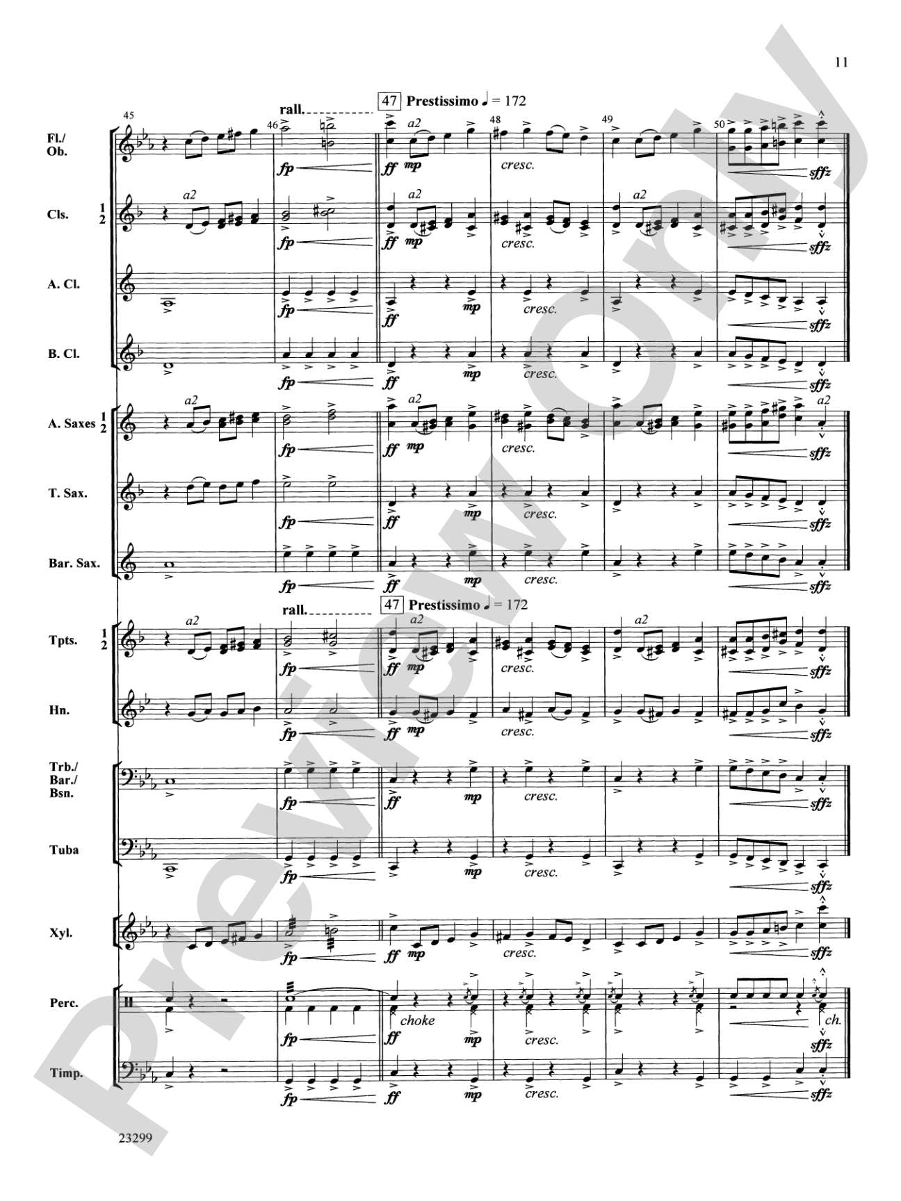 Tomb of the Pharaoh: Concert Band Conductor Score & Parts