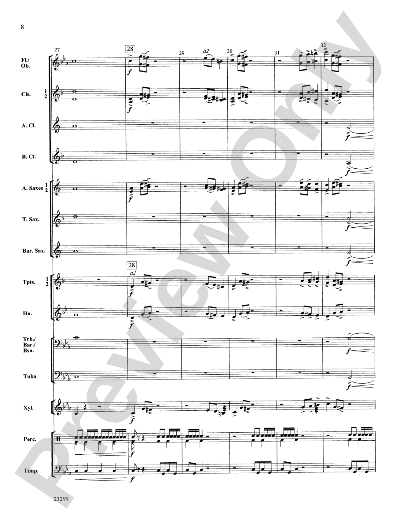 Tomb of the Pharaoh: Concert Band Conductor Score & Parts