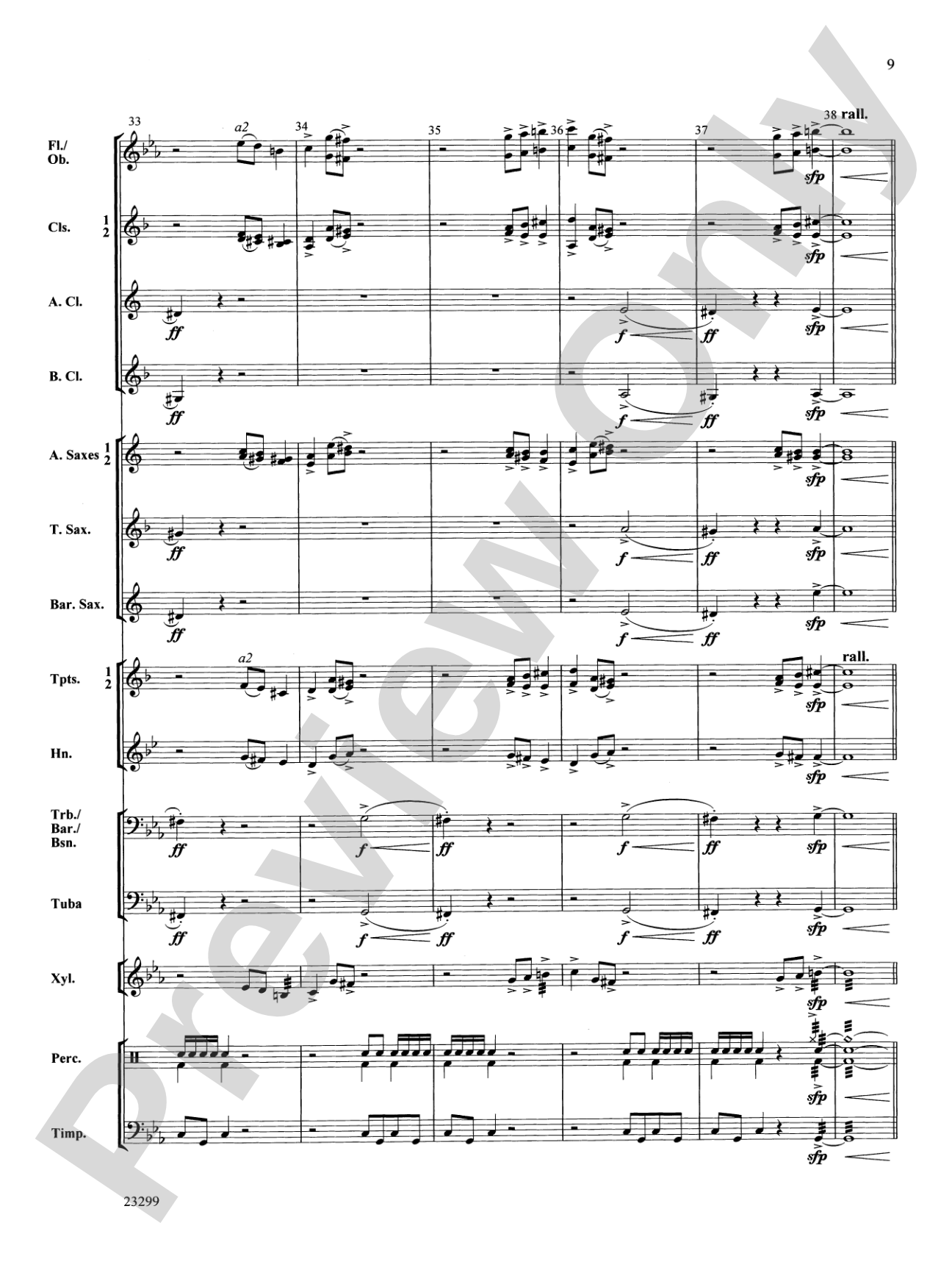 Tomb of the Pharaoh: Concert Band Conductor Score & Parts