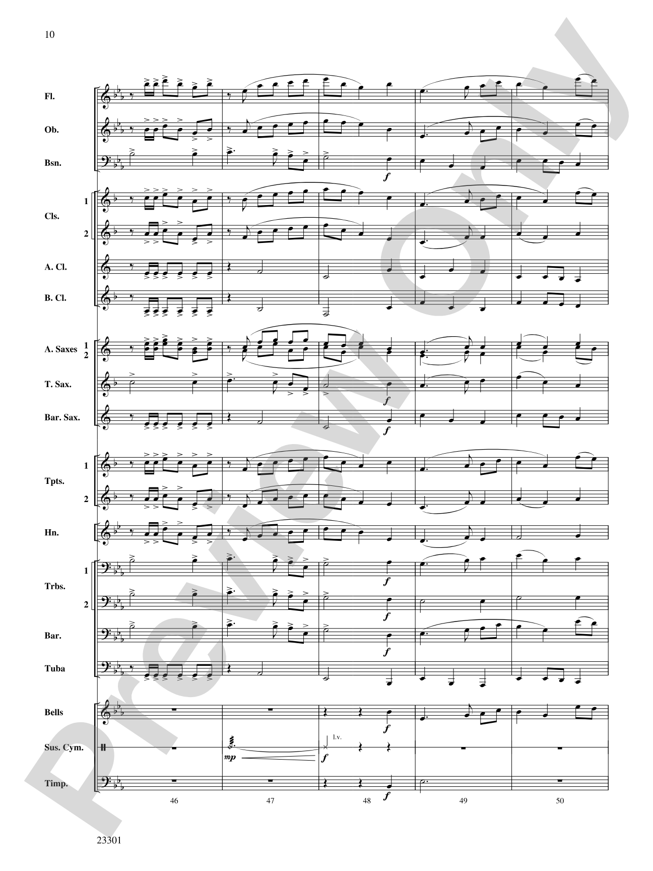 As the Robin to the Meadow: Concert Band Conductor Score & Parts