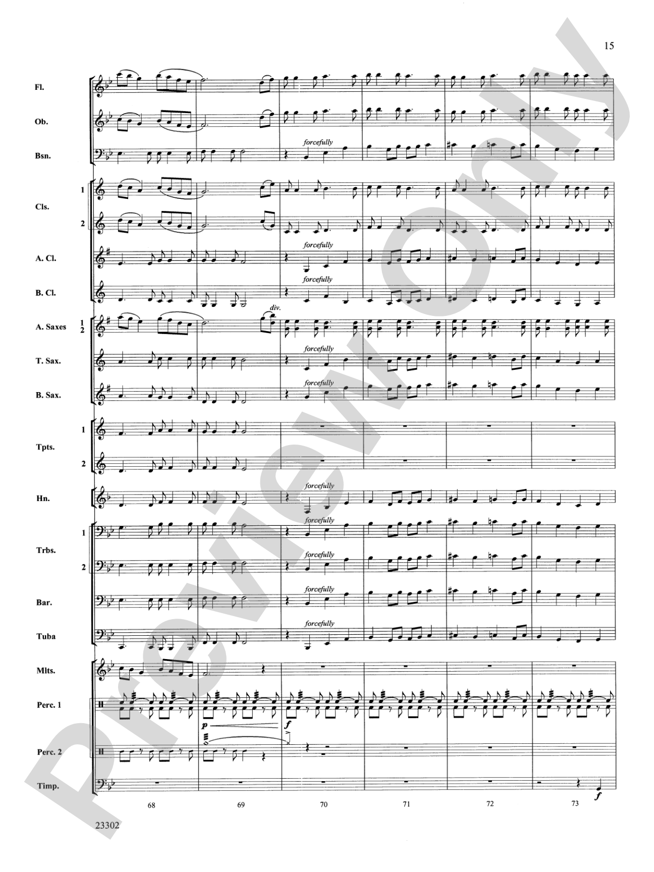 White Water Journey: Concert Band Conductor Score & Parts