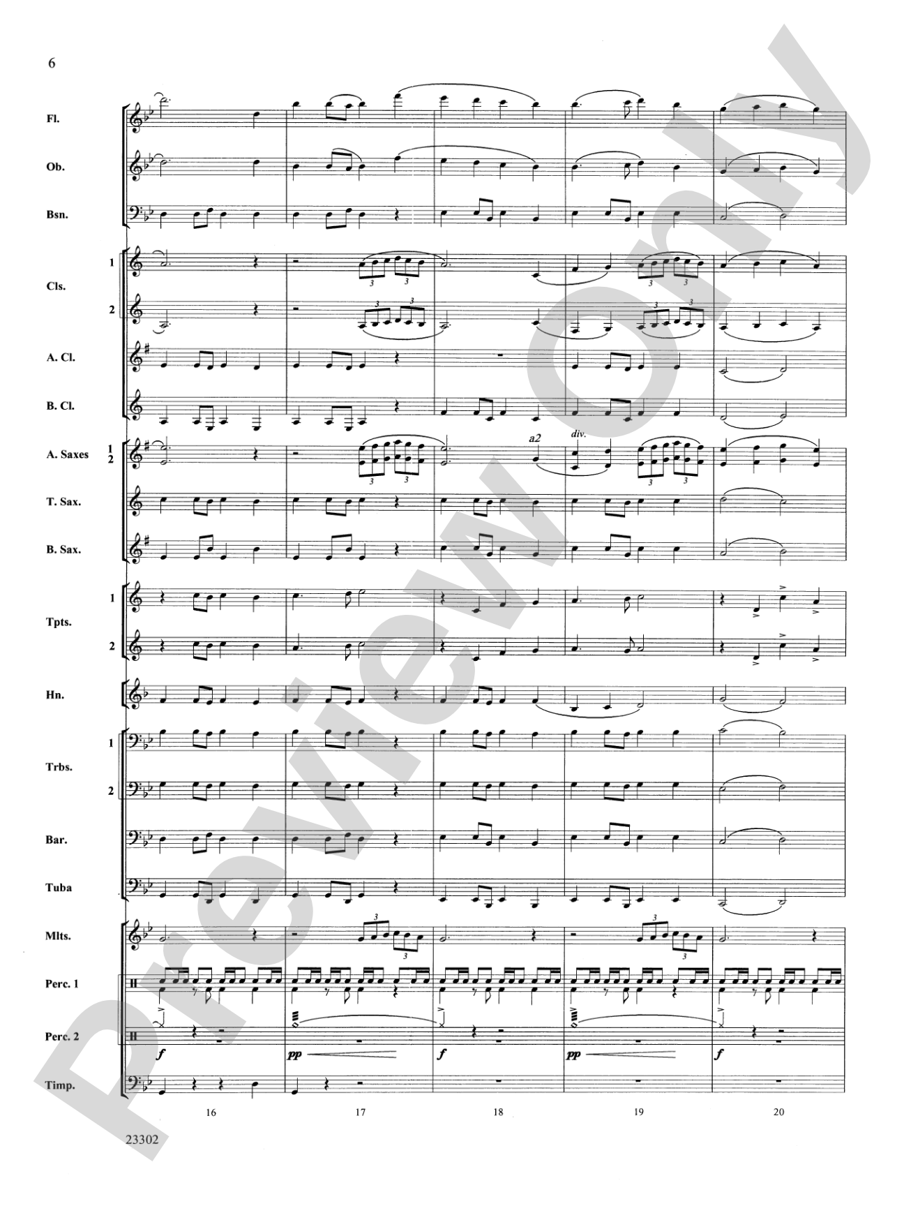 White Water Journey: Concert Band Conductor Score & Parts