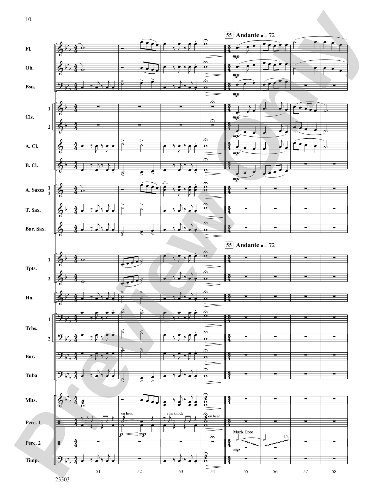 Chronos: Concert Band Conductor Score & Parts