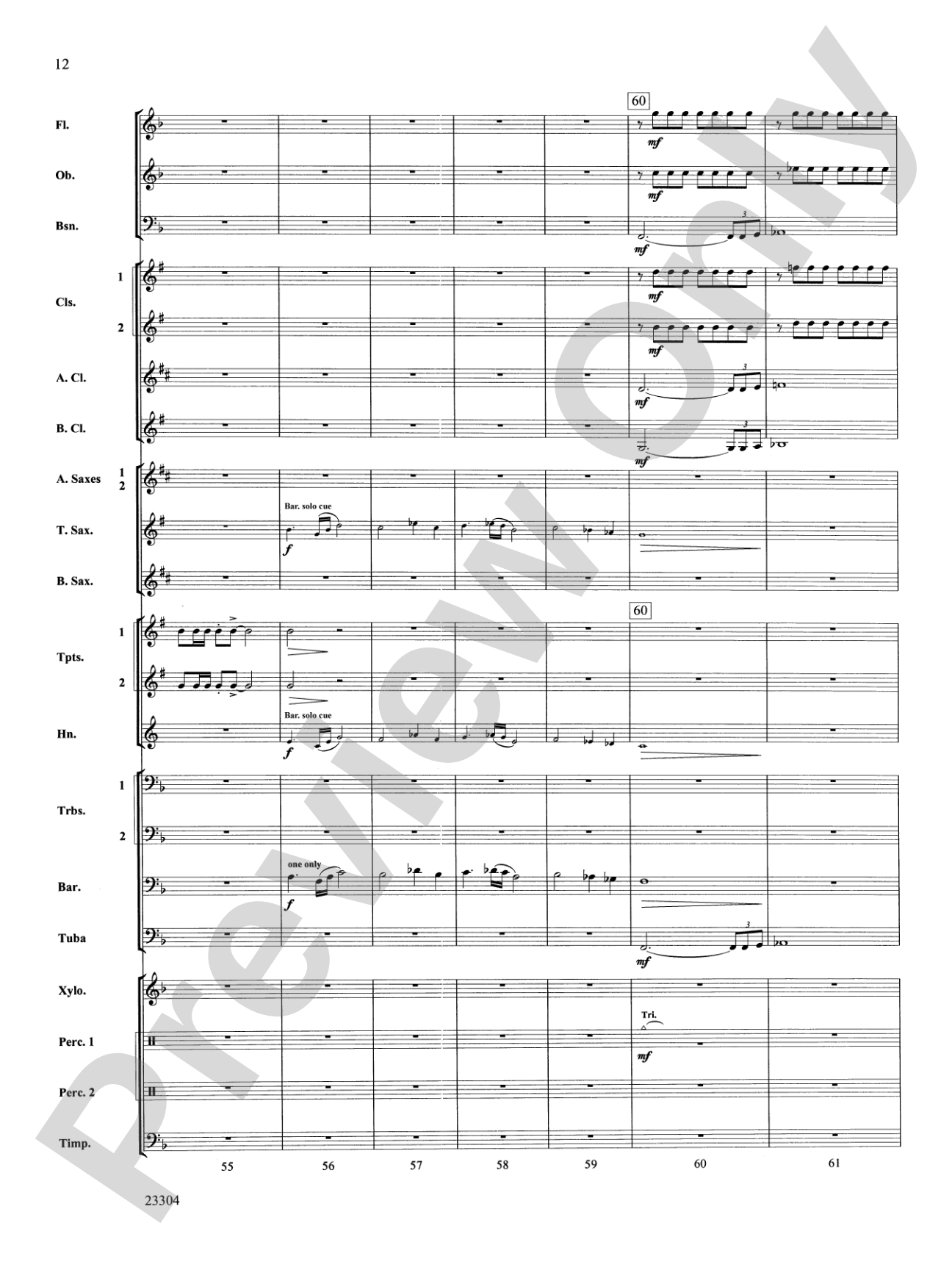 Ciudad de Festivales: Concert Band Conductor Score & Parts