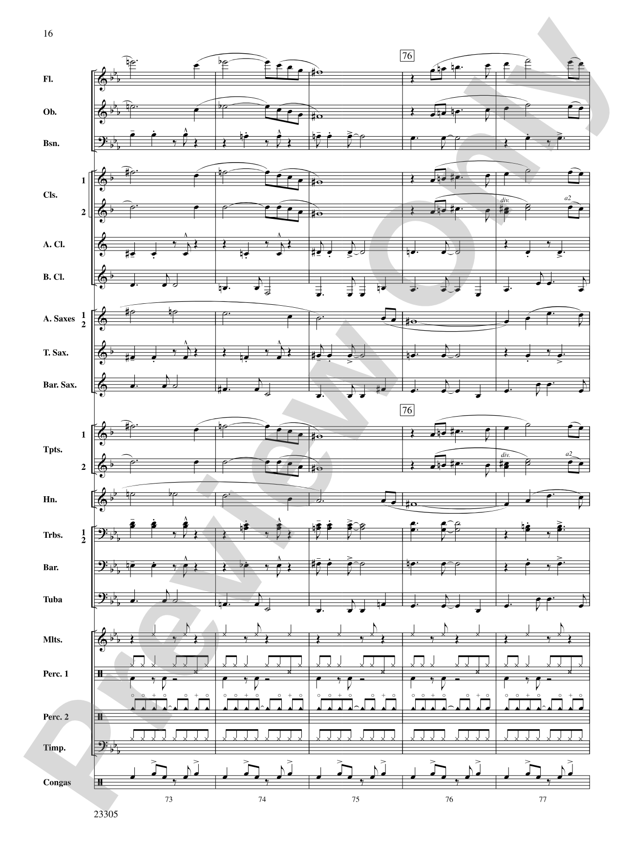 Spy Chase: Concert Band Conductor Score & Parts