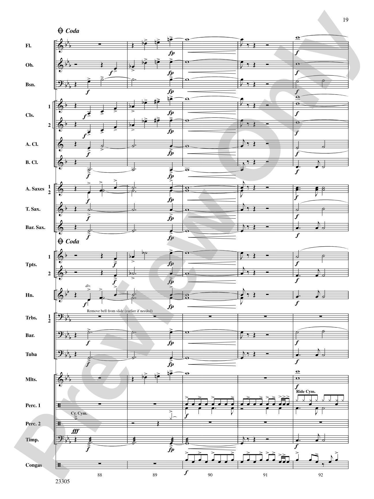 Spy Chase: Concert Band Conductor Score & Parts