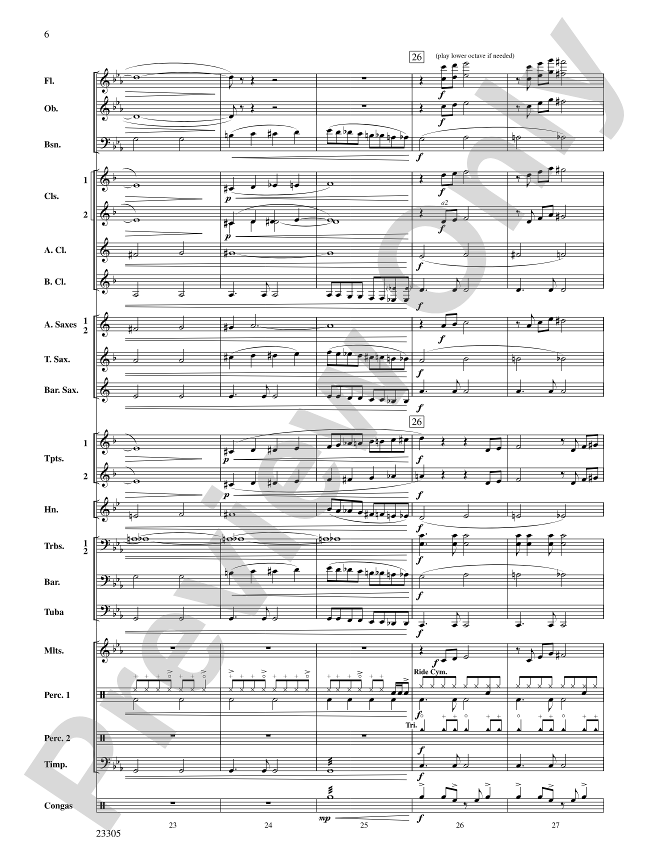 Spy Chase: Concert Band Conductor Score & Parts
