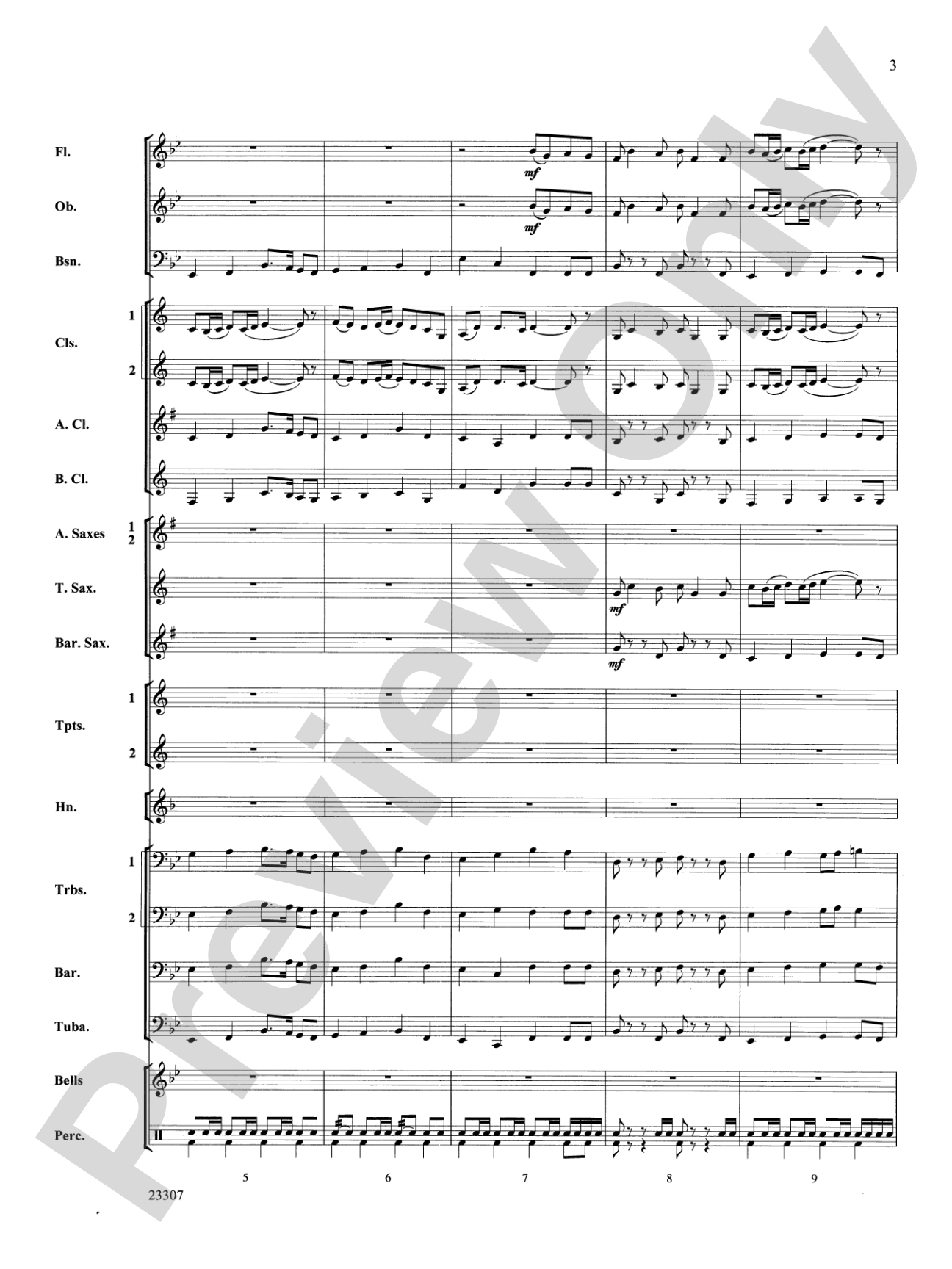 Cougar Mountain March: Concert Band Conductor Score & Parts