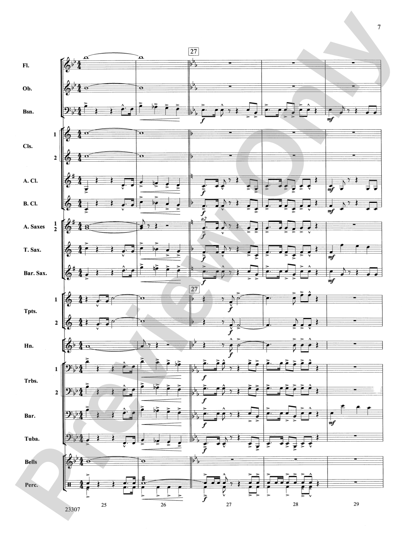 Cougar Mountain March: Concert Band Conductor Score & Parts