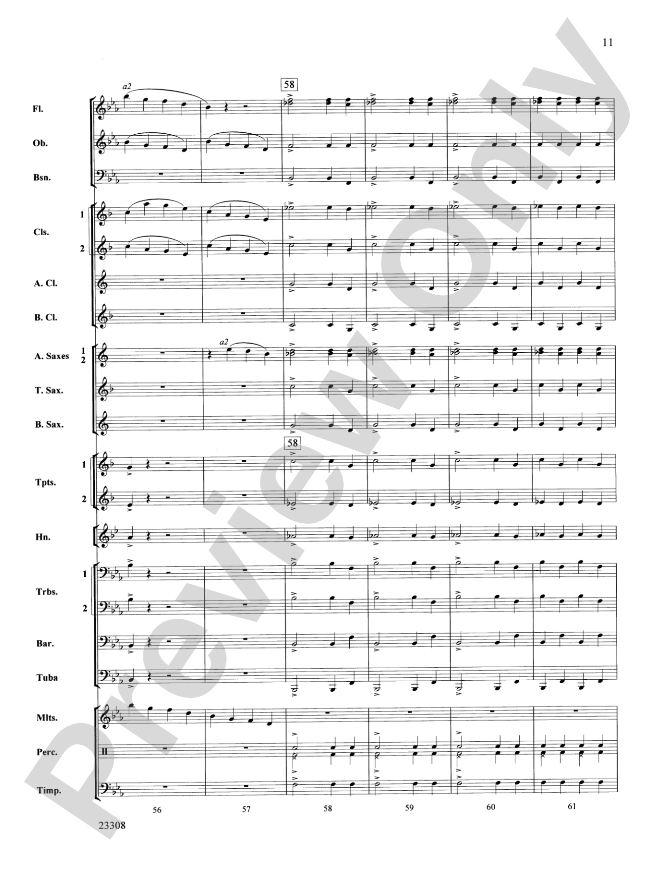 Russian Easter Overture: Concert Band Conductor Score & Parts