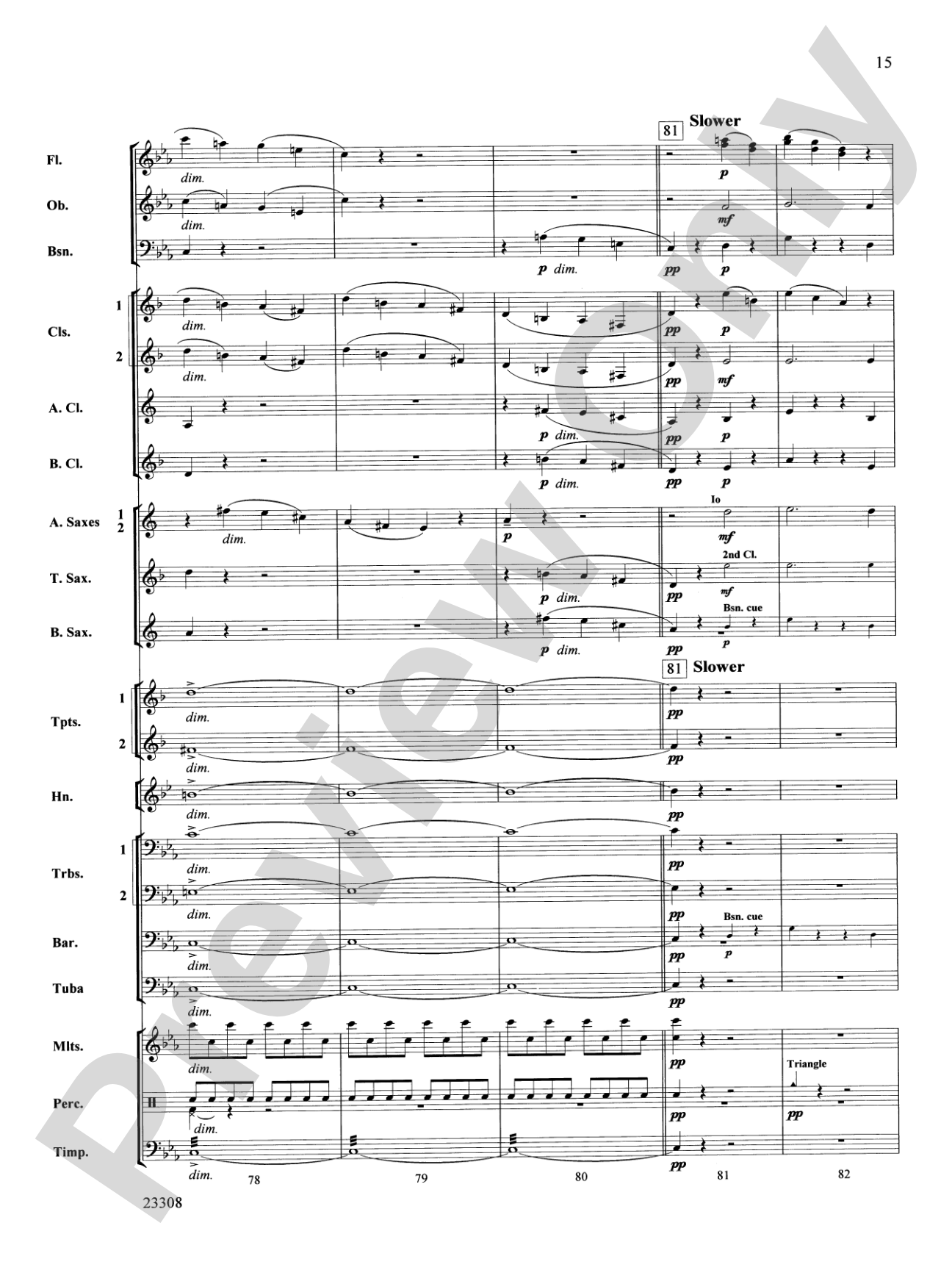 Russian Easter Overture: Concert Band Conductor Score & Parts