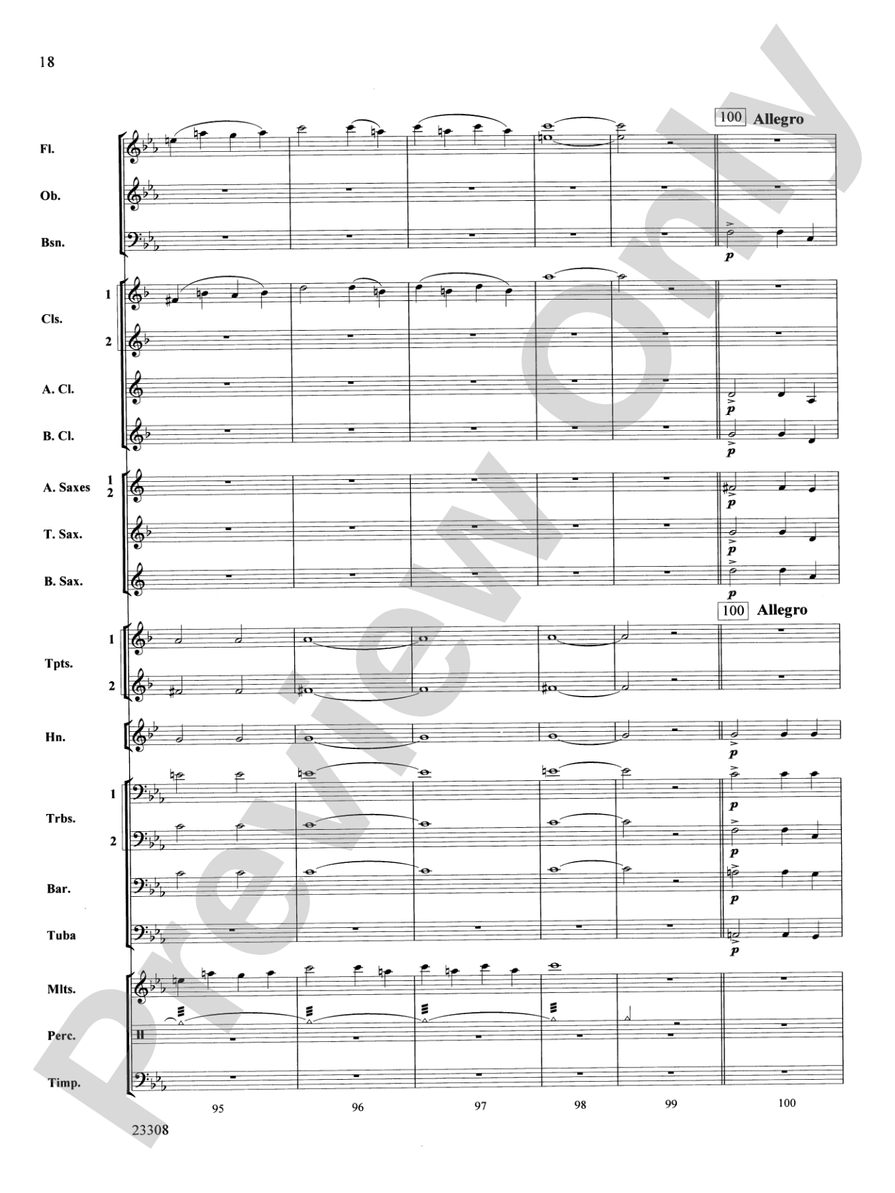 Russian Easter Overture: Concert Band Conductor Score & Parts