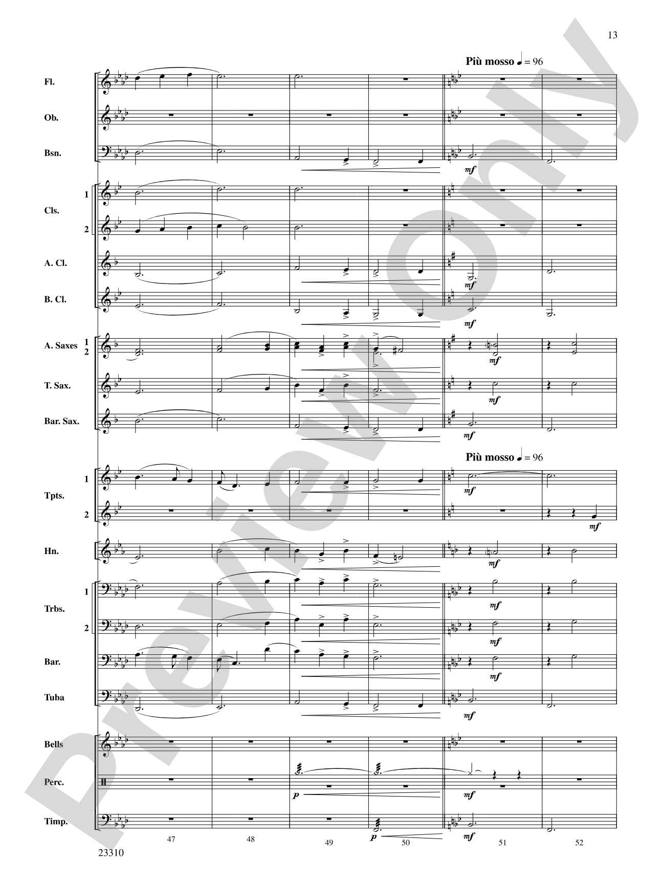 Tales of Dundee: Concert Band Conductor Score & Parts